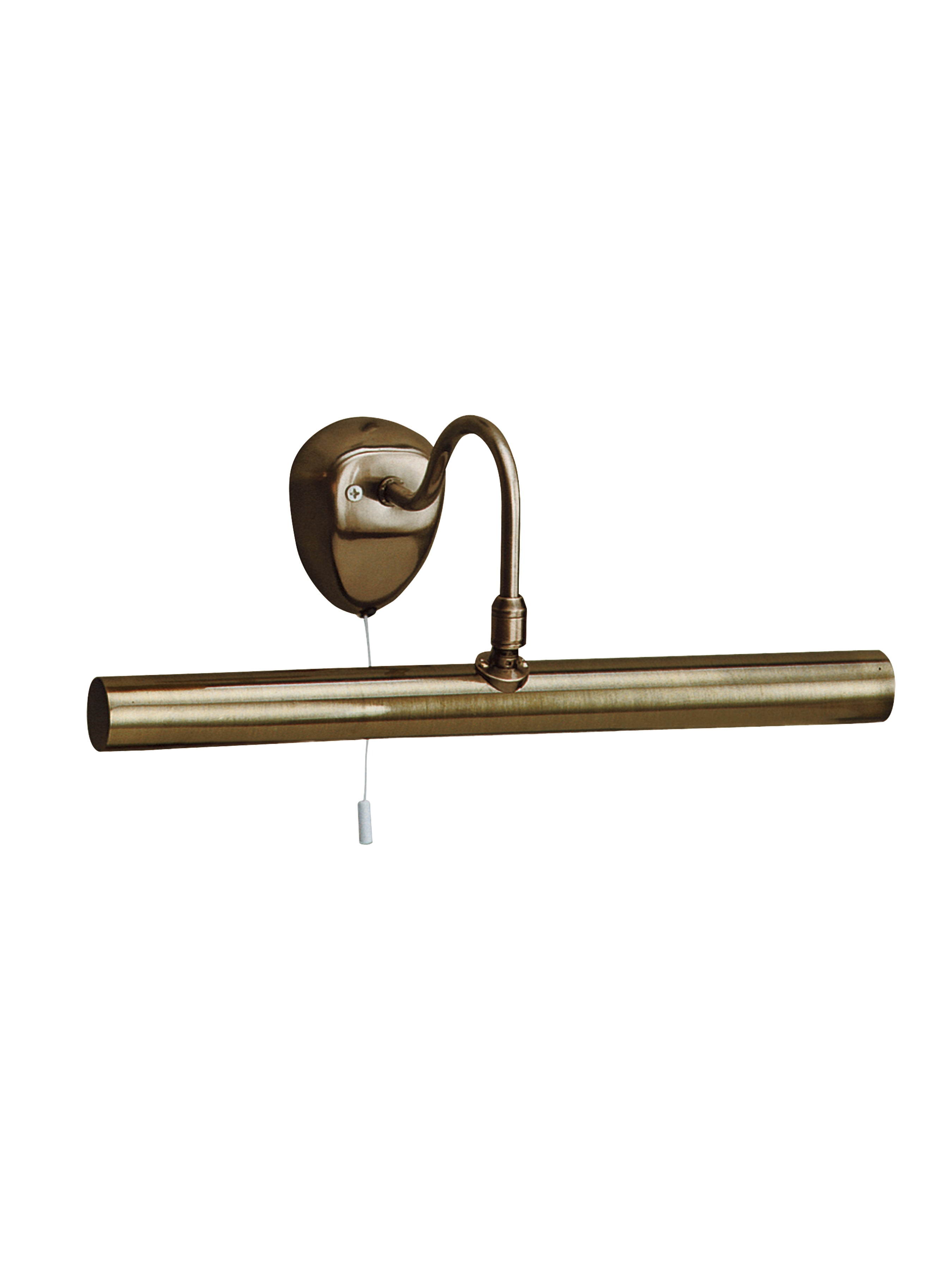 Searchlight Angela Antique Brass 2 Light Picture Light With Adjustable Knuckle Joint