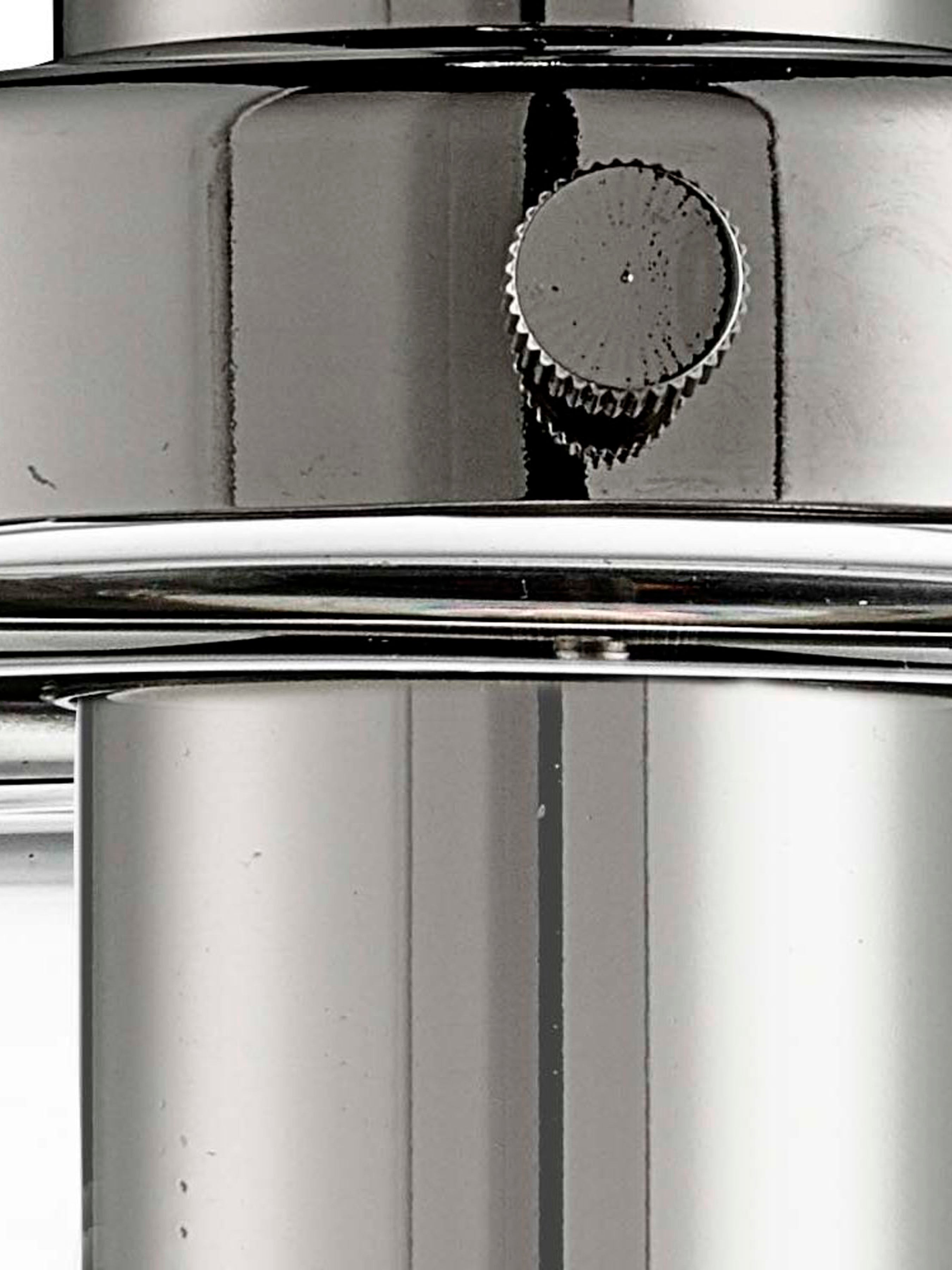 Searchlight Picton Single Pendant, Chrome, Clear Picton Glass Shade