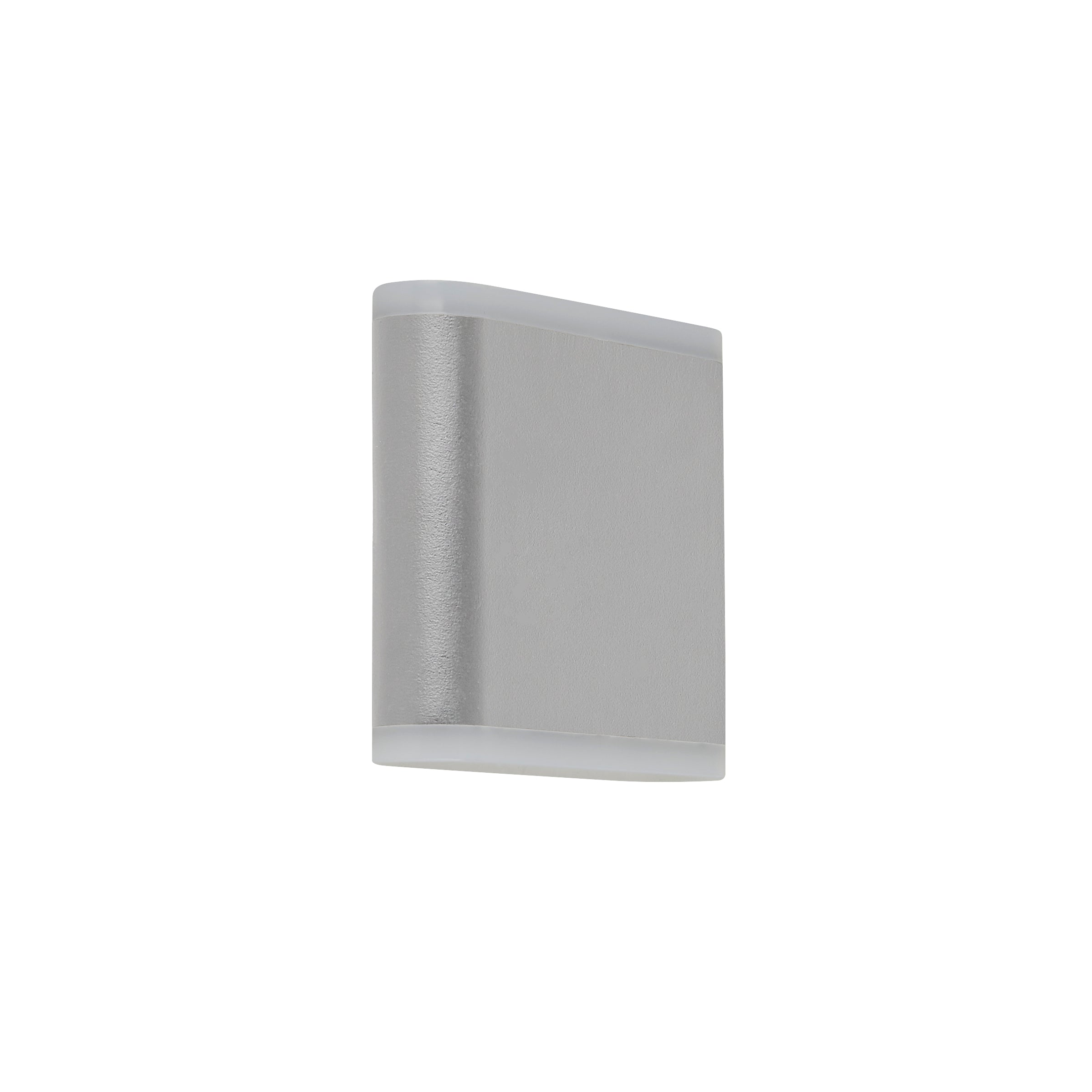 Searchlight Stanley Outdoor Wall Light - Grey & White Polycarbonate