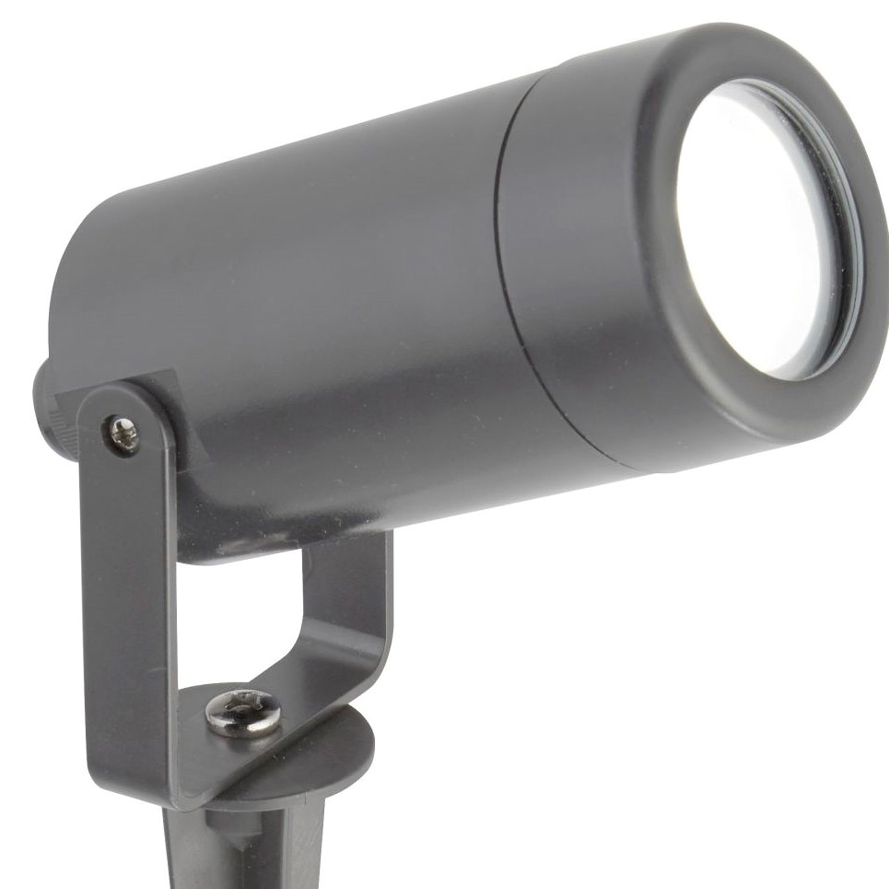 Searchlight Southbank Outdoor Garden Spike - Grey Polycarbonate - IP44