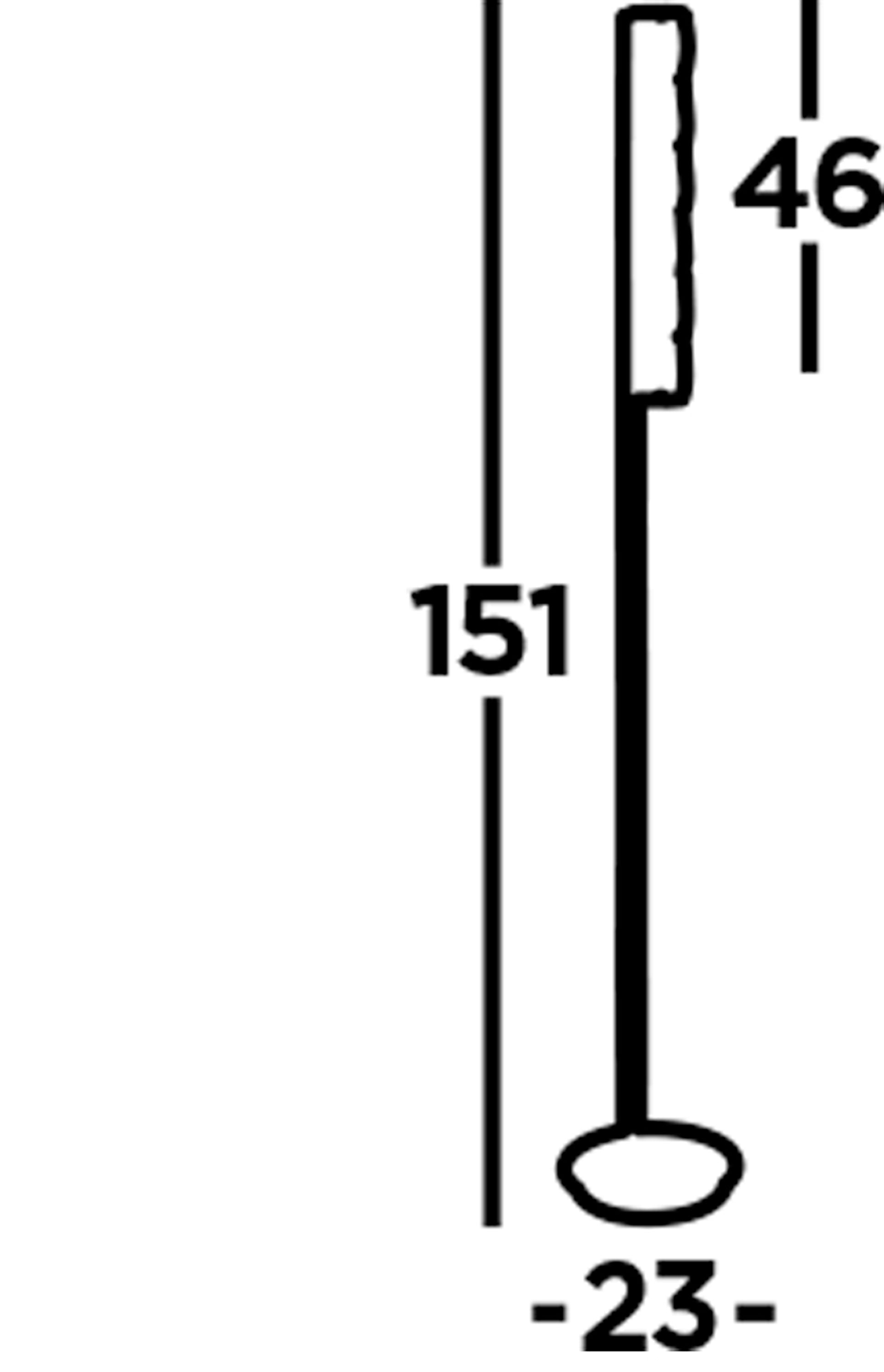 Searchlight Radnor LED Floor Lamp - Chrome & Clear Crystal Trim