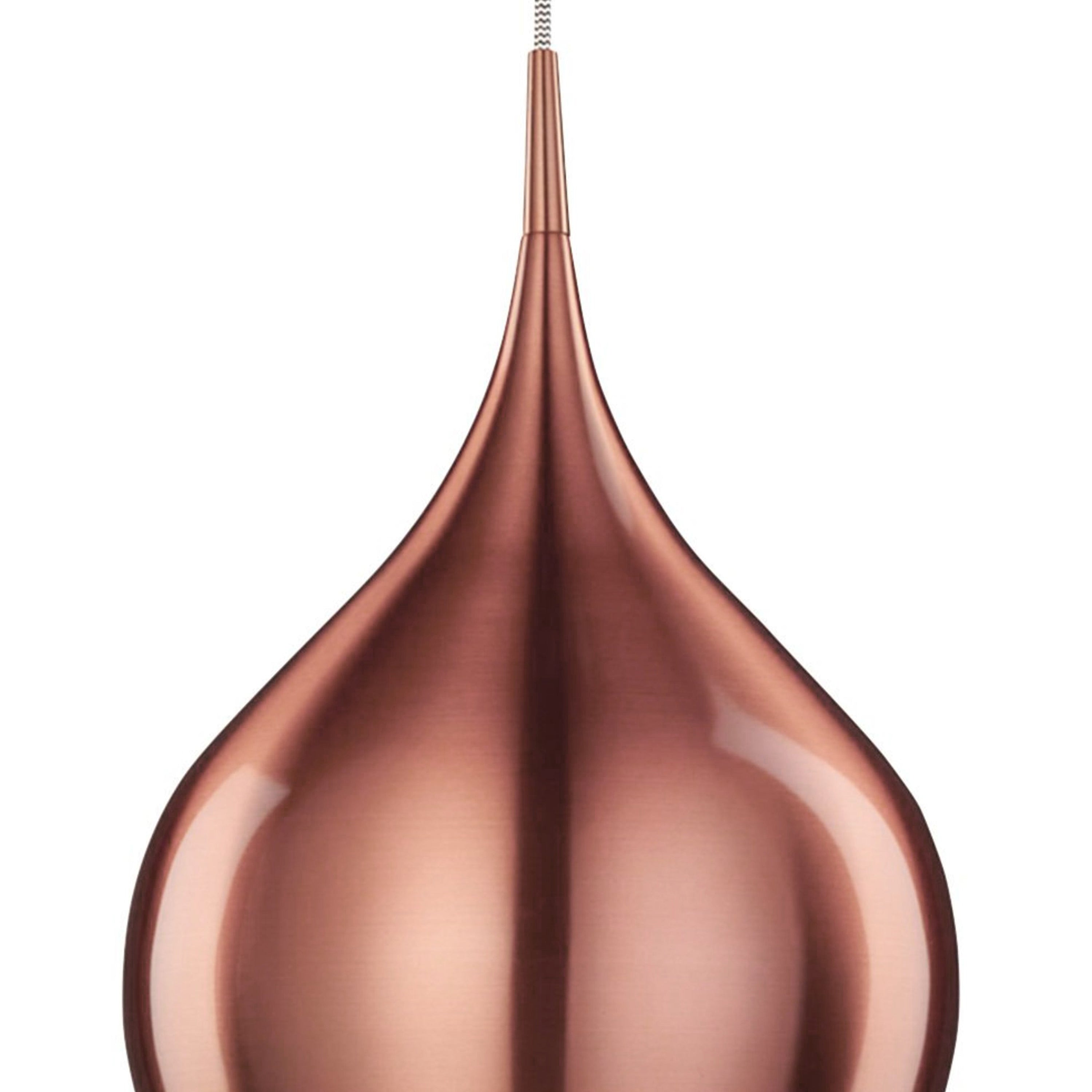 Searchlight Vulcan Single Copper Pendant - Diameter 26cm