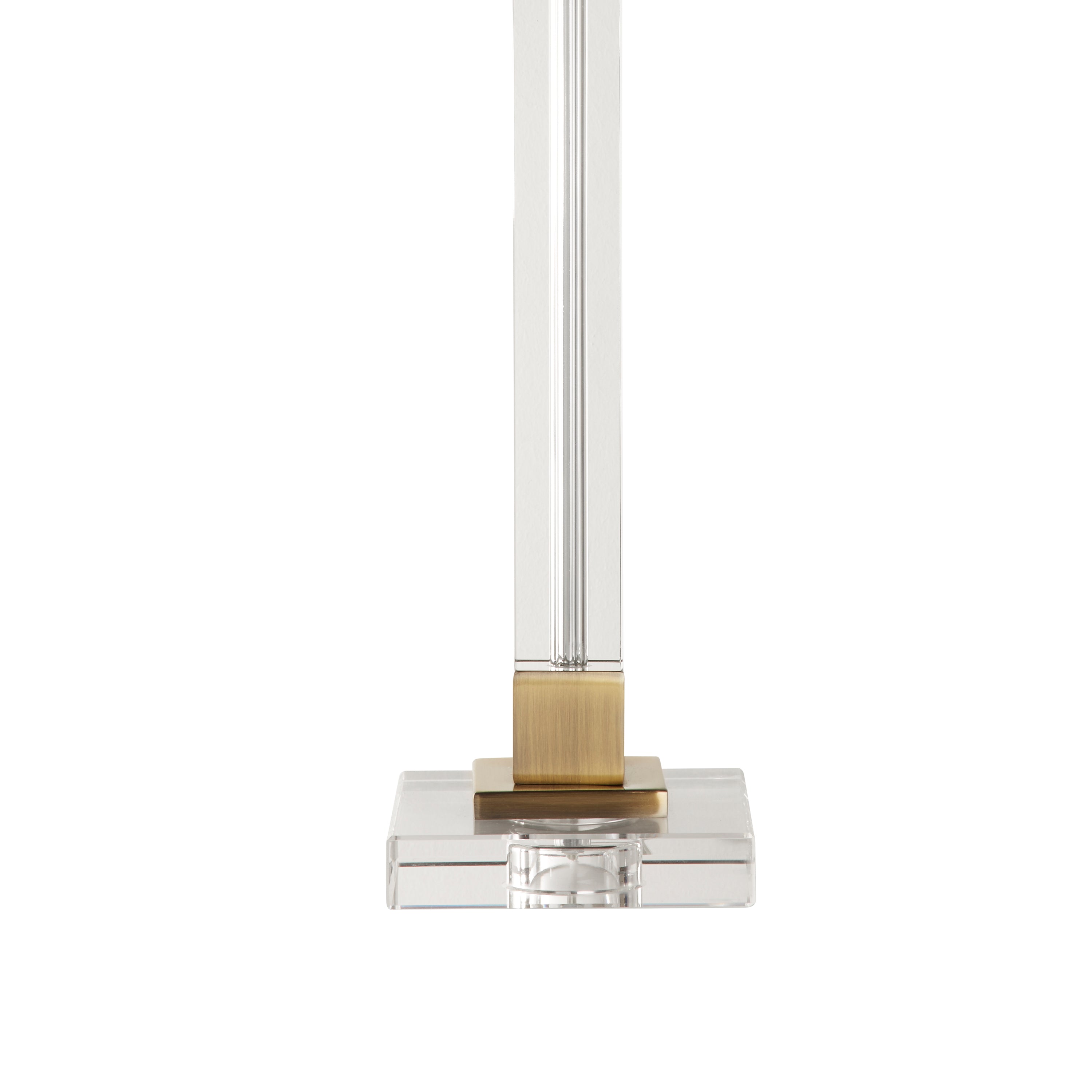 Searchlight Sarah Table Lamp Base - Brass & Crystal - Base Only