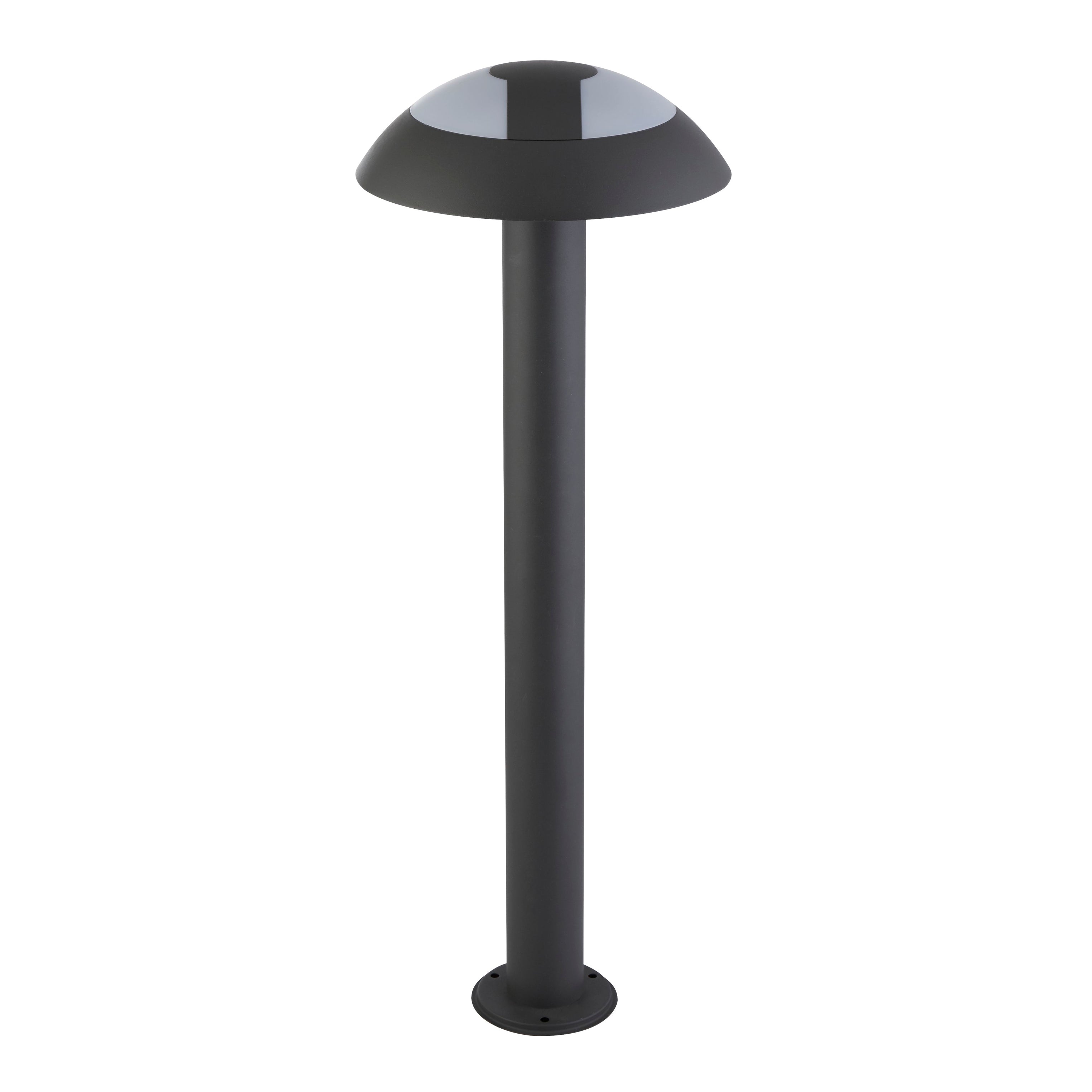Searchlight Milford 730mm LED Outdoor Post - Dark Grey & Opal Diffuser - IP44