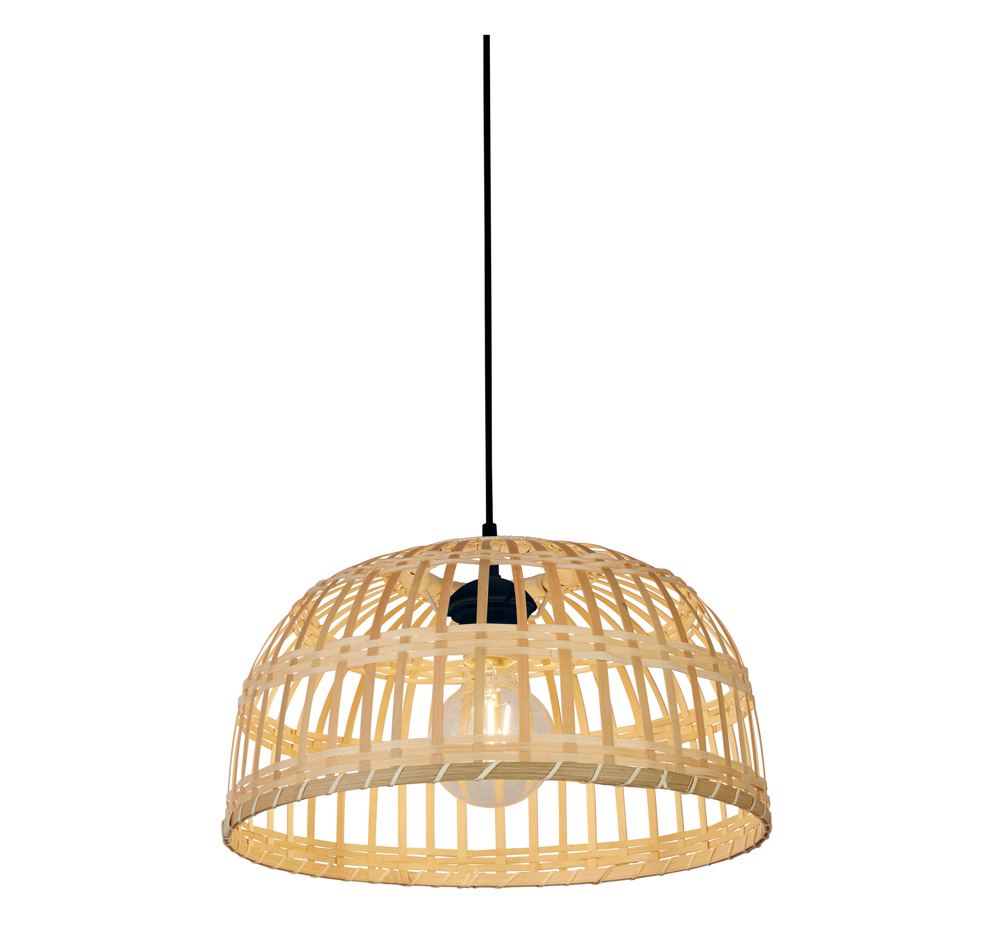 Searchlight Bailey Lamp Shade - Bamboo - Shade Only