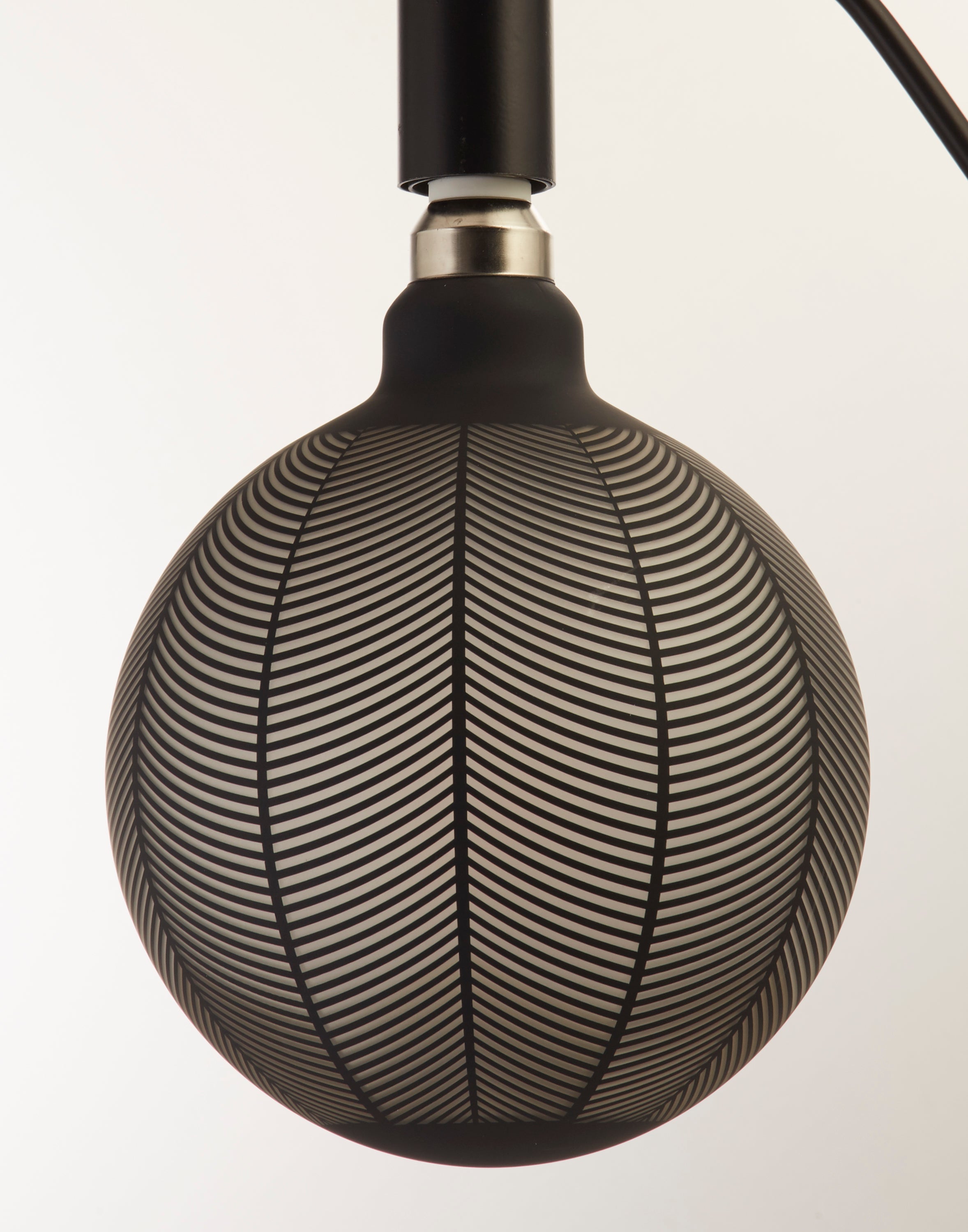 Searchlight E27 LED 4W Decorative Filament Lamp - 1800K - Dimmable - Black Pine Branch