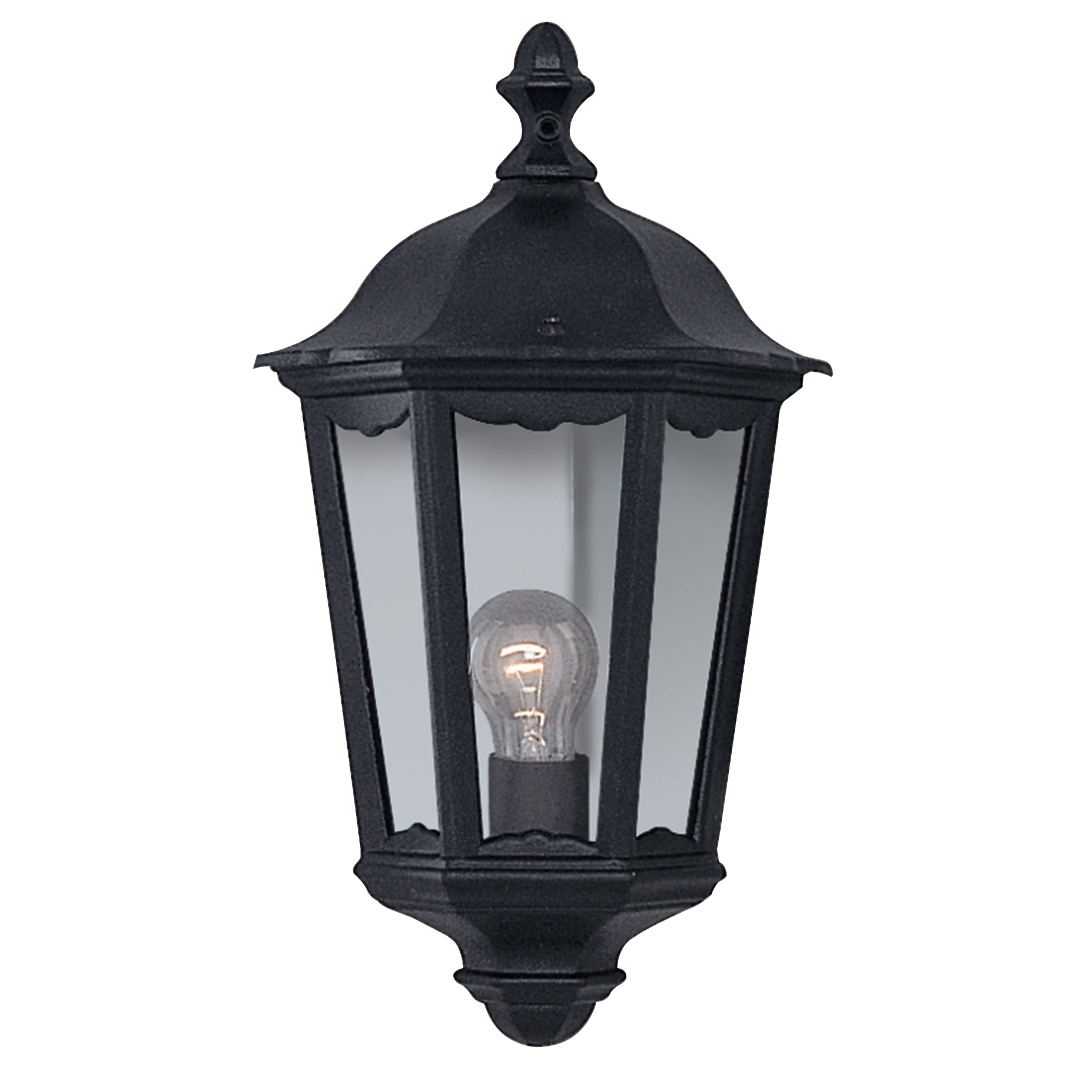 Searchlight Acton Outdoor Wall Light - Black - IP44