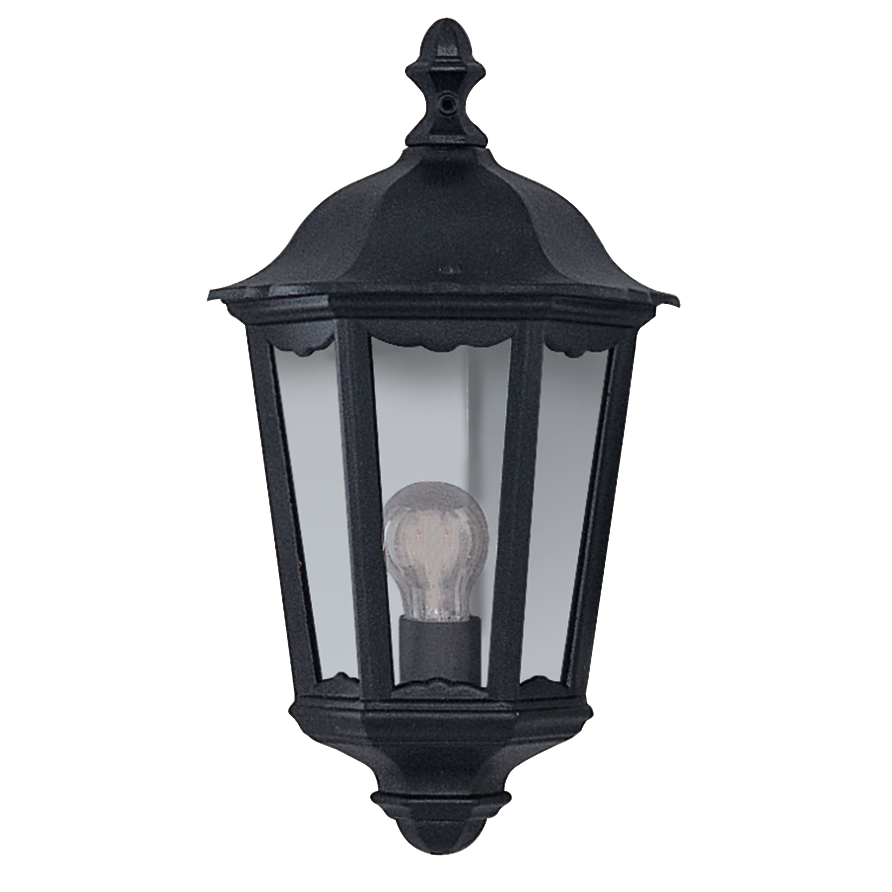 Searchlight Acton Outdoor Wall Light - Black - IP44