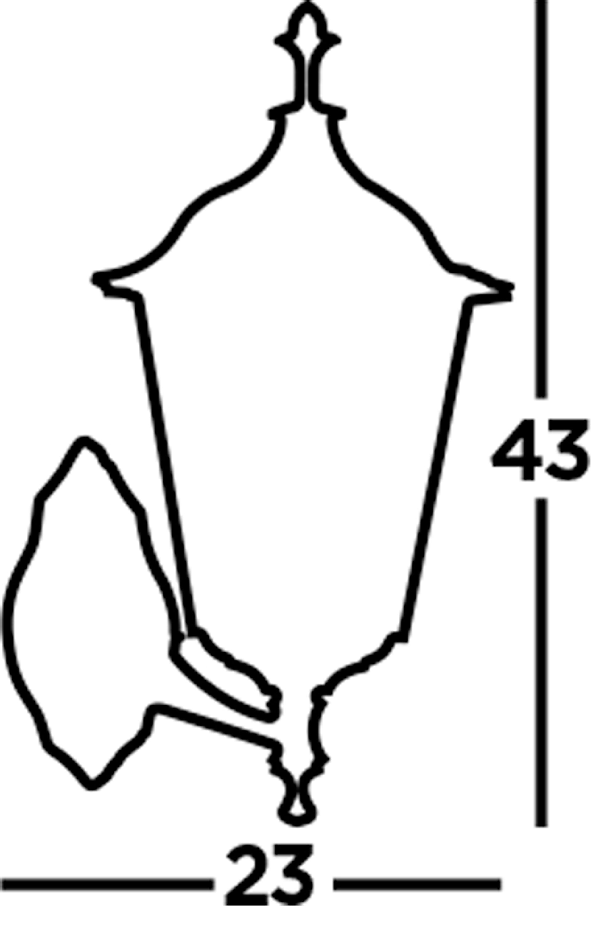 Searchlight Acton Outdoor  Up Wall Light - Black - IP44