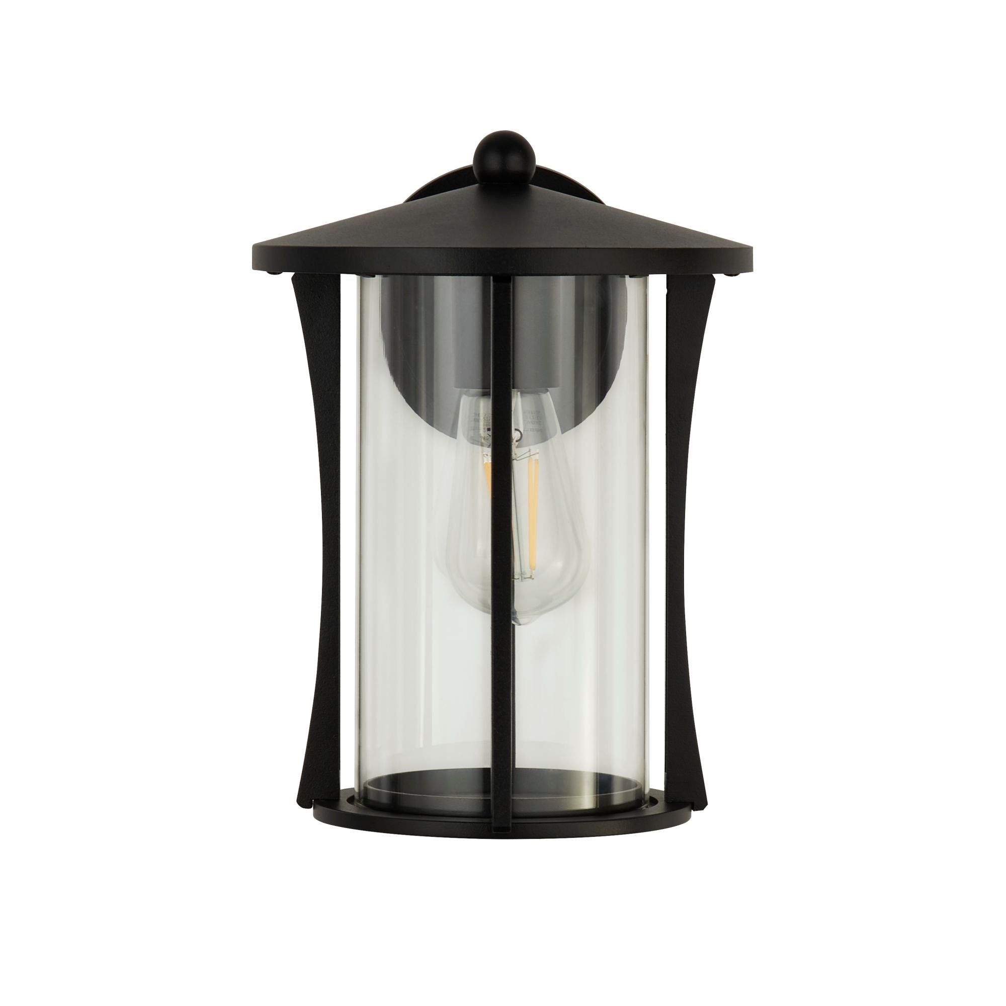 Searchlight Page Outdoor Wall/Porch Light - Black - IP44