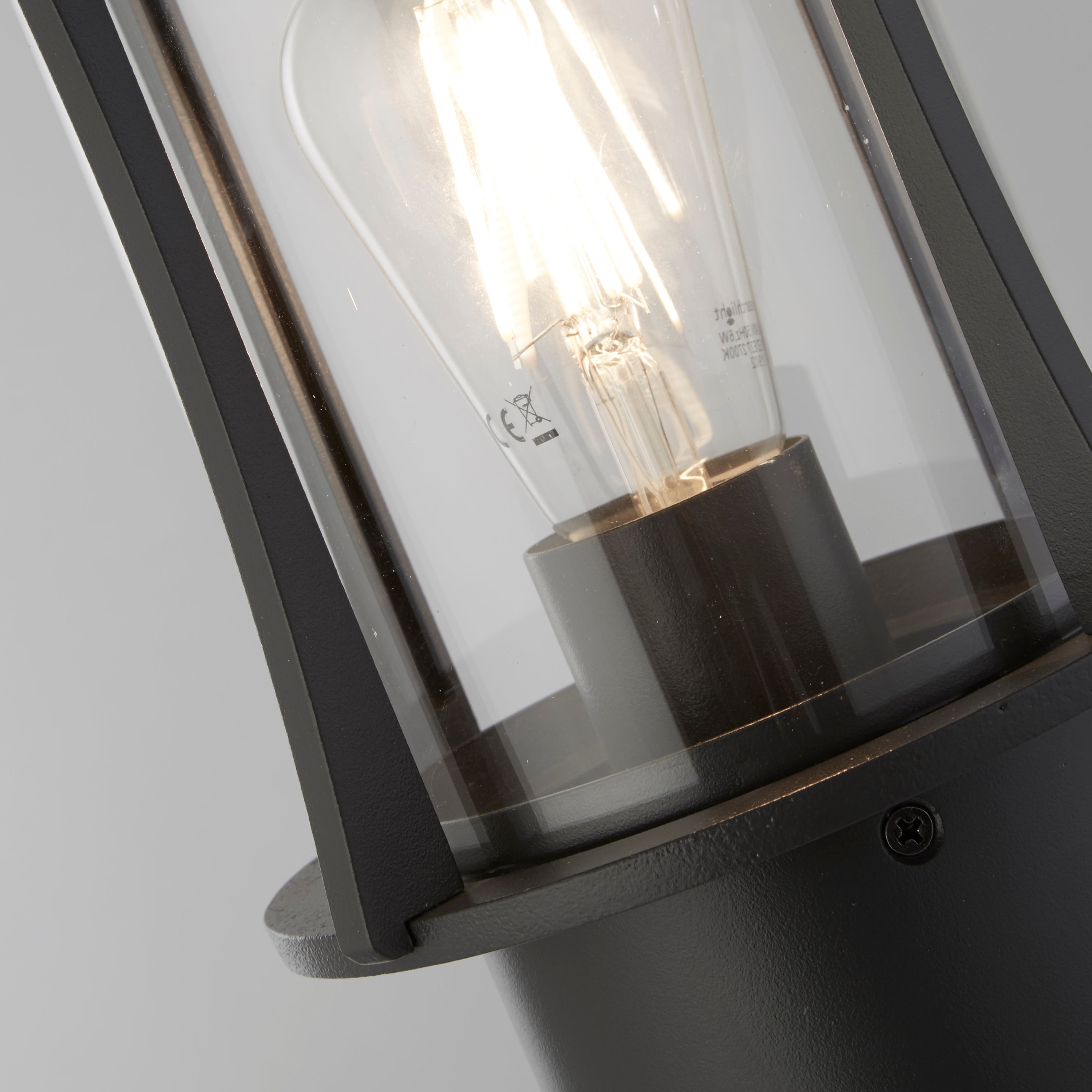 Searchlight Page 730mm Outdoor Post - Black - IP44