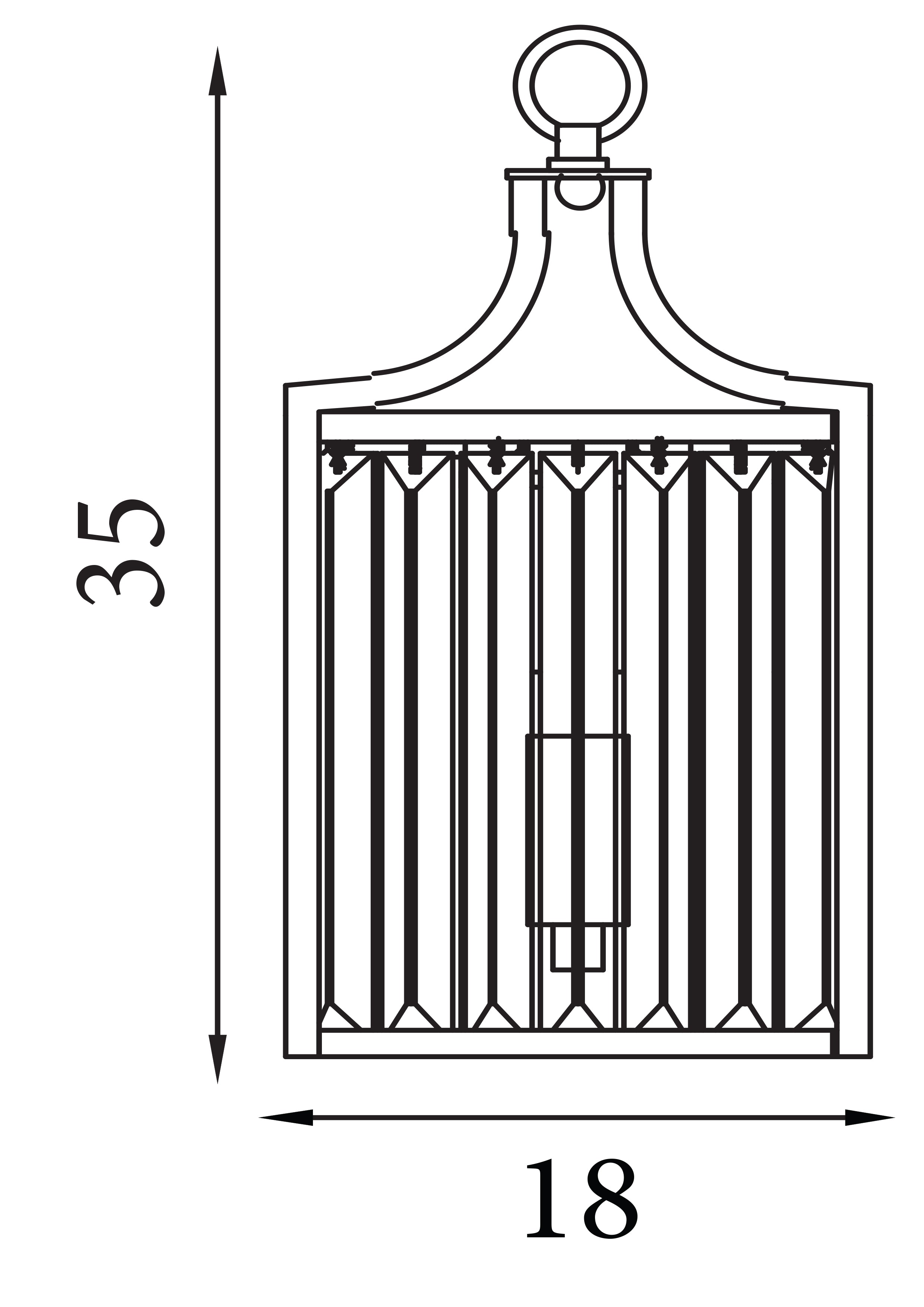 Searchlight Villier Wall Light - Chrome & Crystal Glass