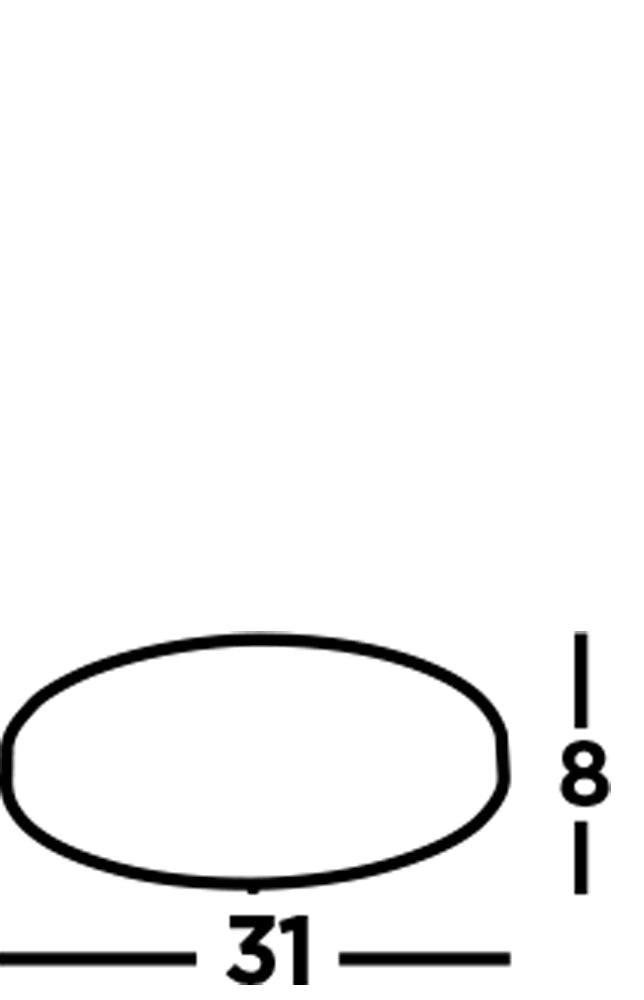 Searchlight Garmoyle LED Bathroom Flush - Satin Silver & Opal Glass - IP44