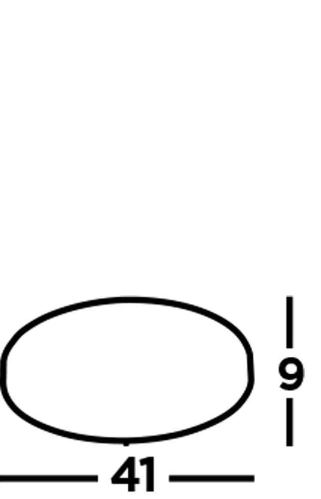 Searchlight Garmoyle LED Bathroom Flush - Satin Silver & Glass - IP44