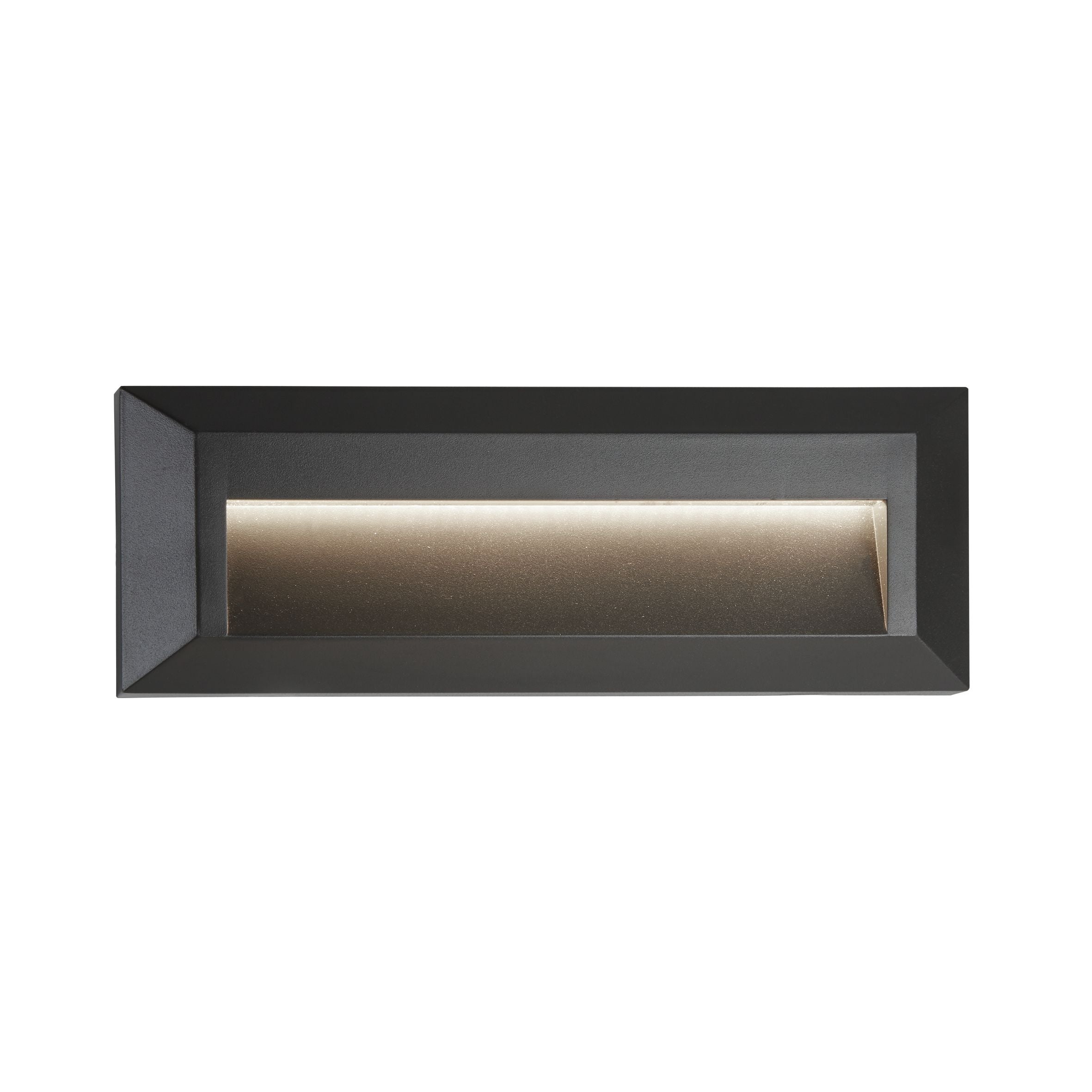 Searchlight Amberly LED Outdoor Slot Wall Light - Dark Grey Aluminium