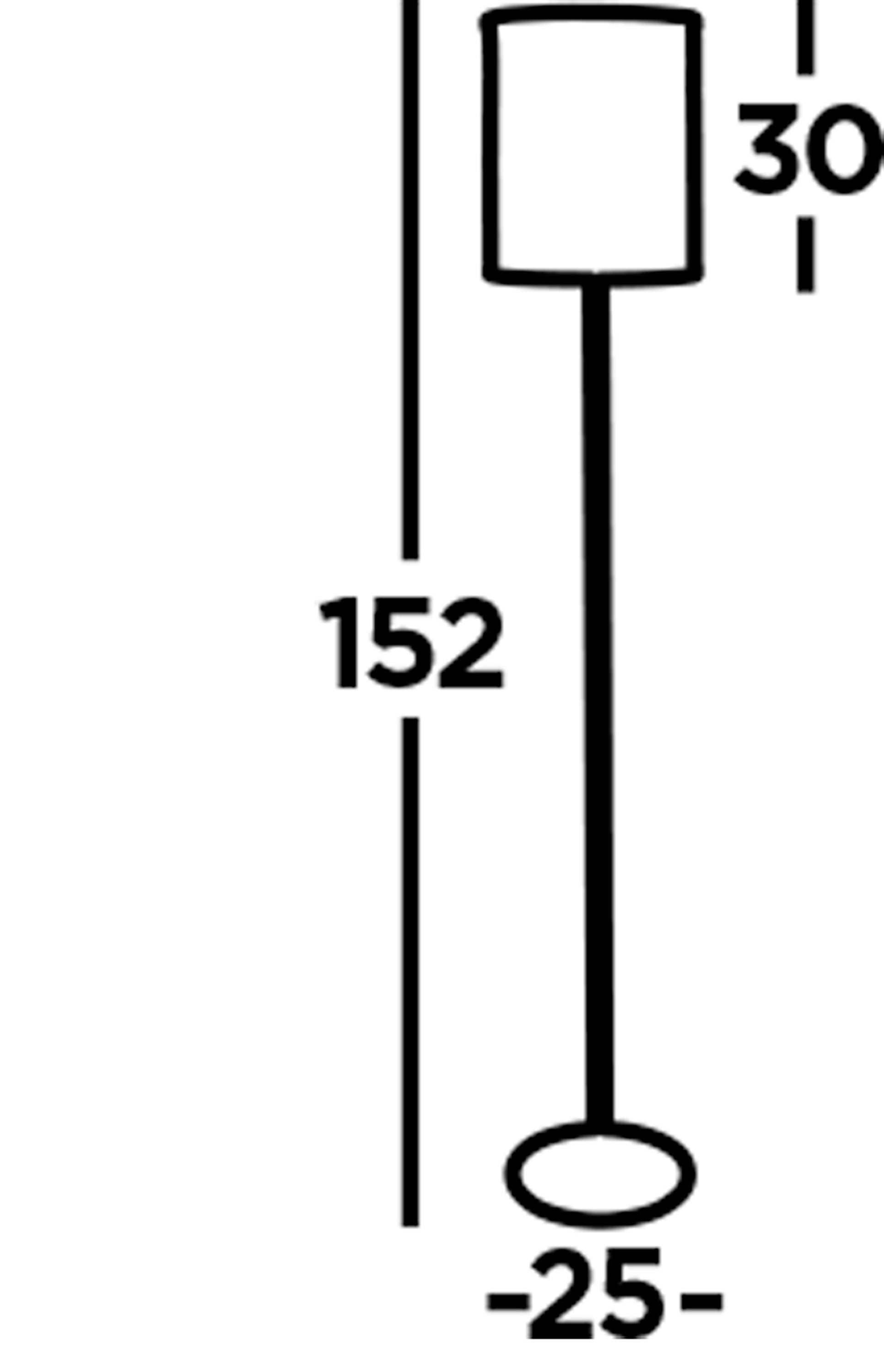 Searchlight Edgeware 2 Light Floor Lamp - Chrome & Crystal Drops