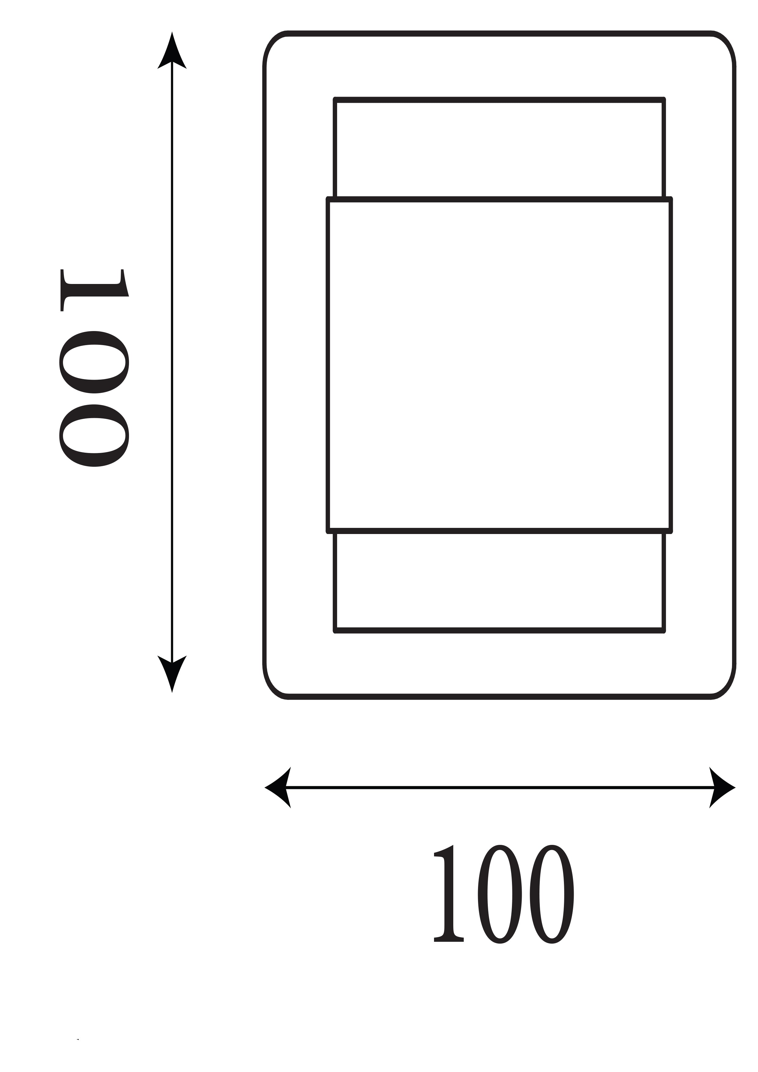 Searchlight Tatlock 2 Light Wall Light - Black & Clear Acrylic