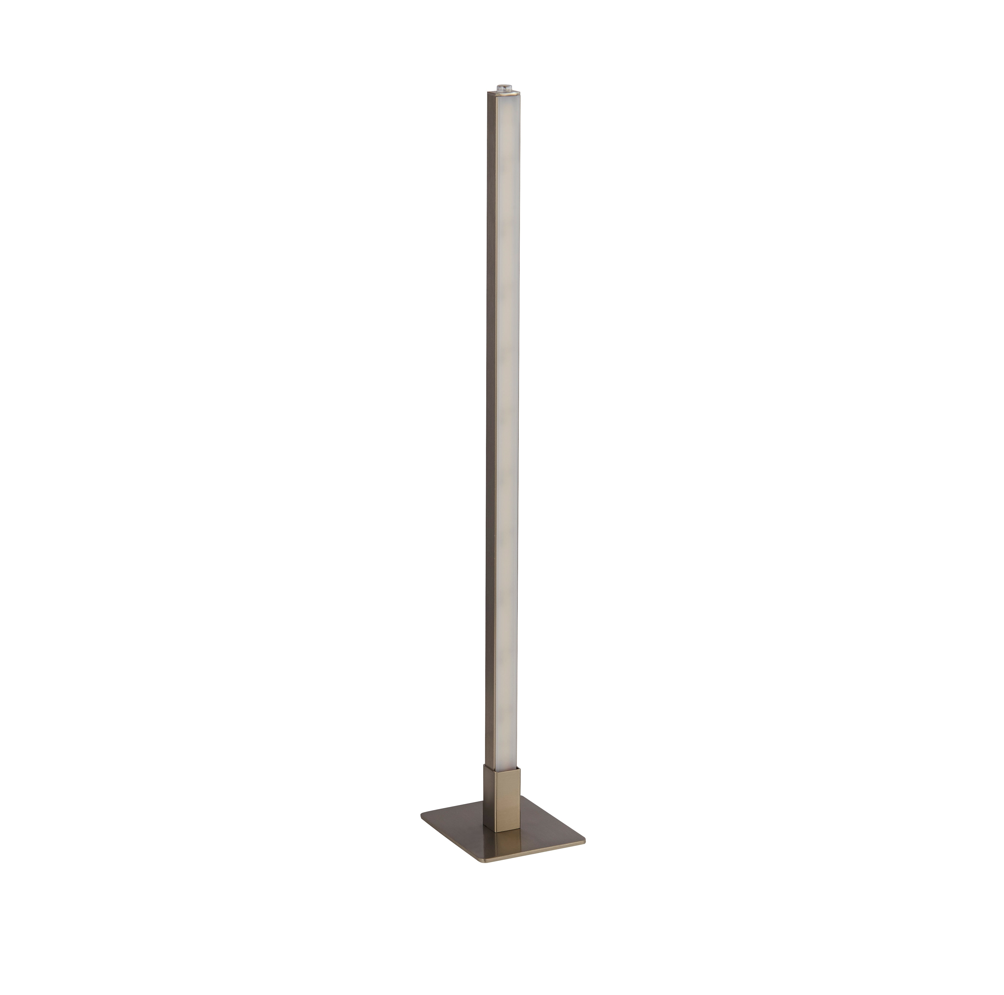 Searchlight Taylor Table Lamp - Satin Silver