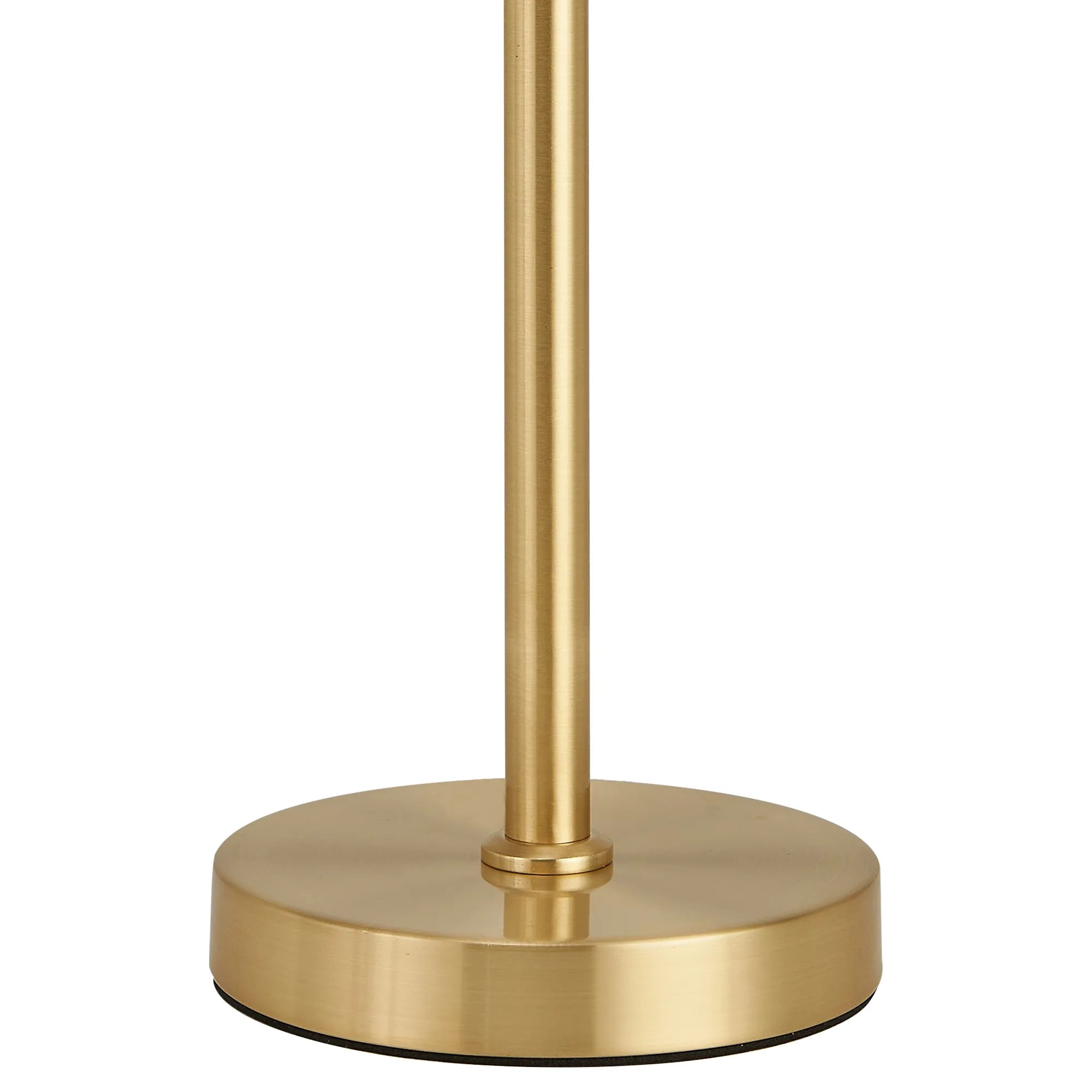 Deacon Table Lamp Without Shade 2 Light - Satin Gold