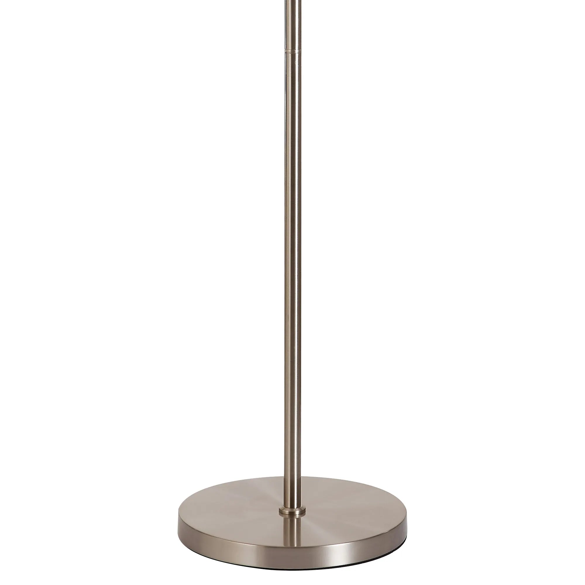 Deacon Floor Lamp Without Shade 3 Light - Satin Nickel