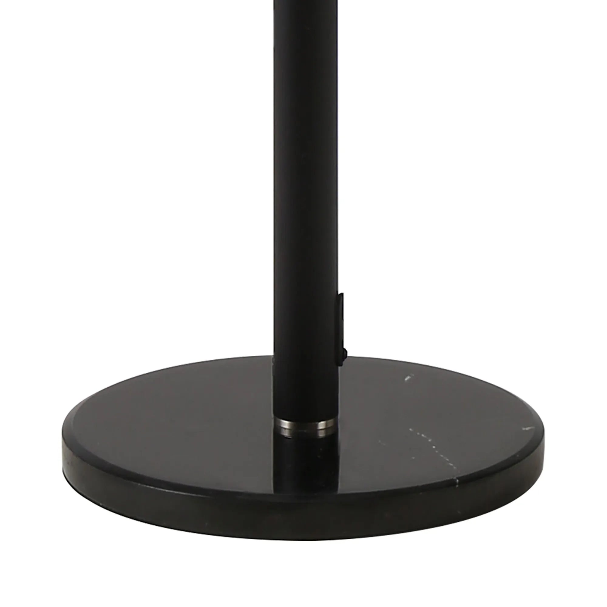 Deacon Floor Lamp Without Shade 1 Single Light - Satin Black