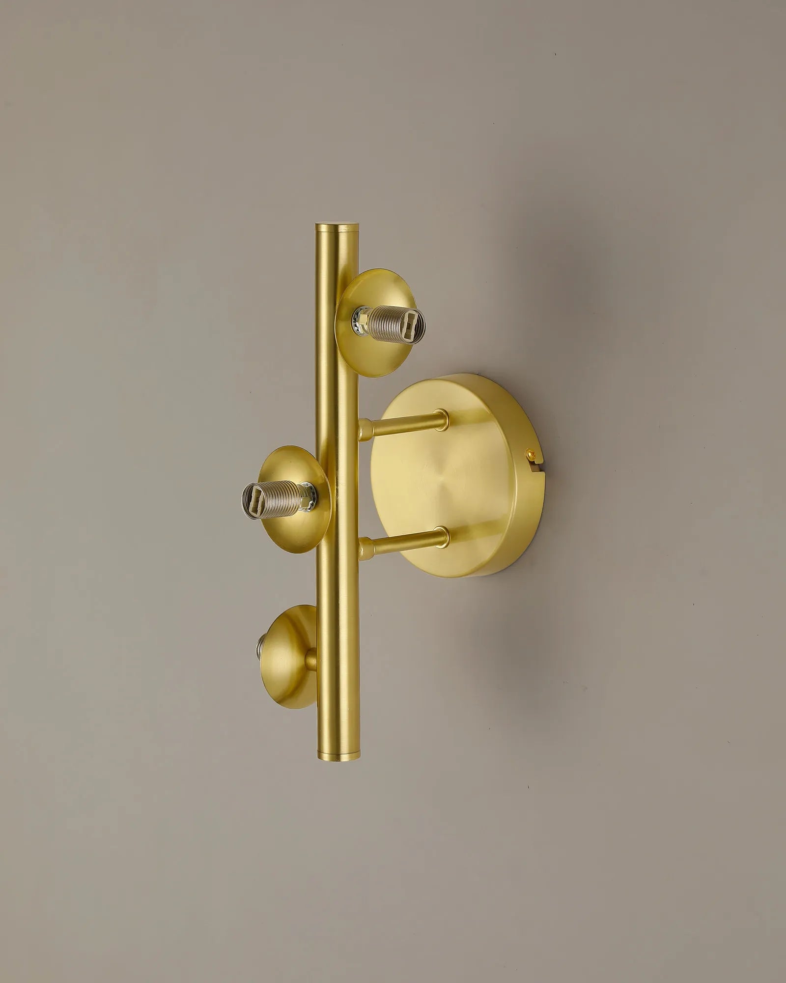 Deacon Wall Lamp (Frame Only) 3 Light - Satin Gold