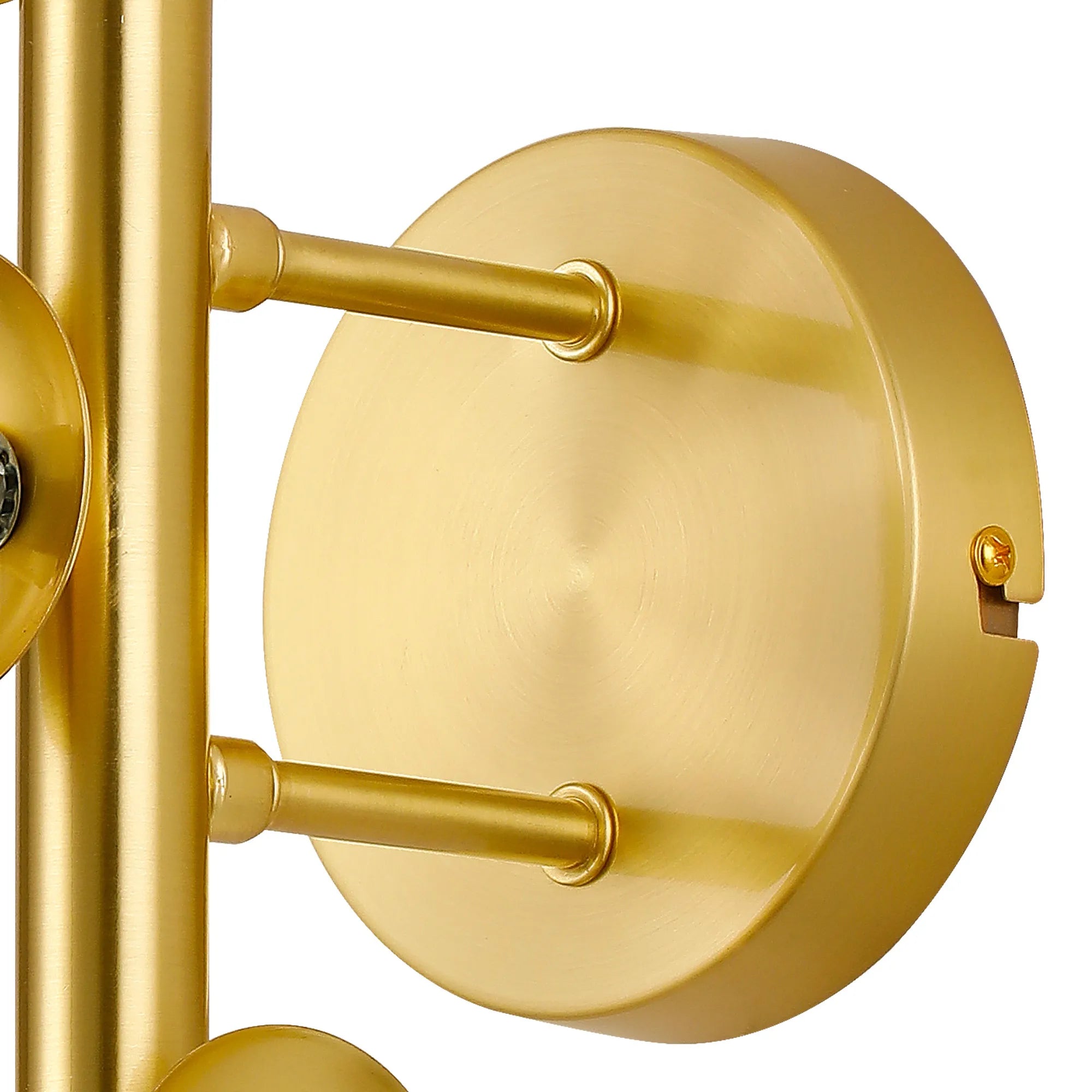 Deacon Wall Lamp (Frame Only) 3 Light - Satin Gold