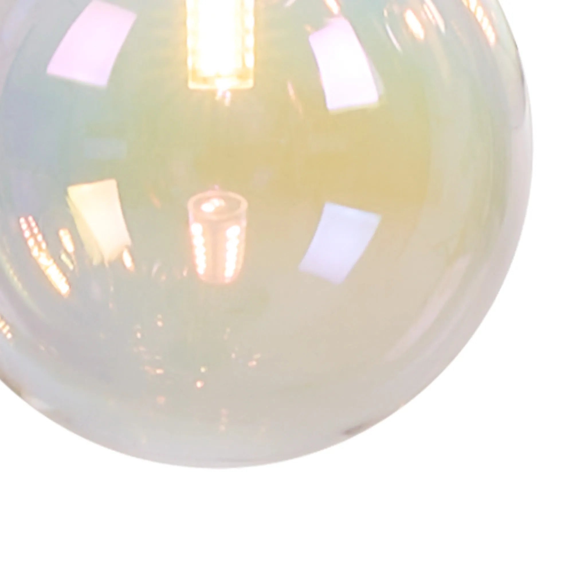 Deacon Single Pendant Single Light - Satin Black & Iridescent