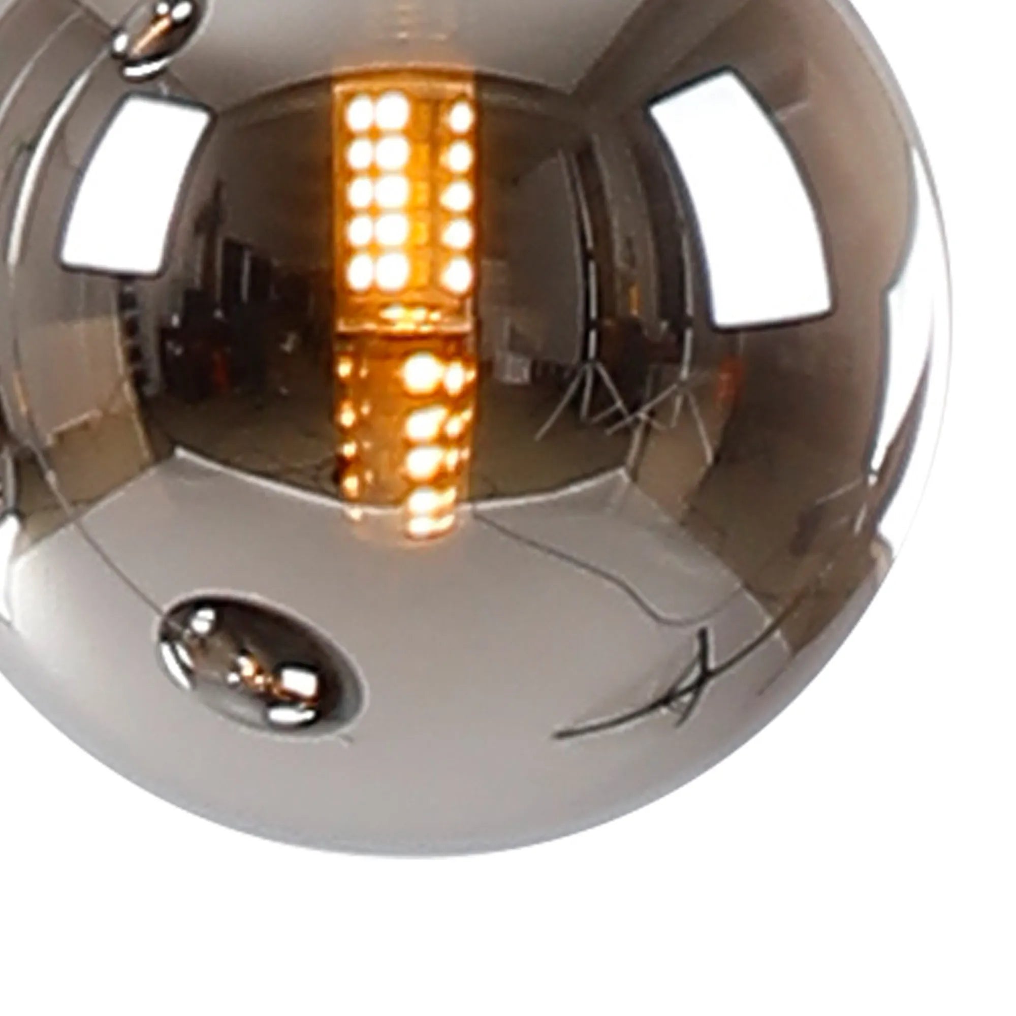 Deacon Single Pendant Single Light - Satin Nickel & Chrome