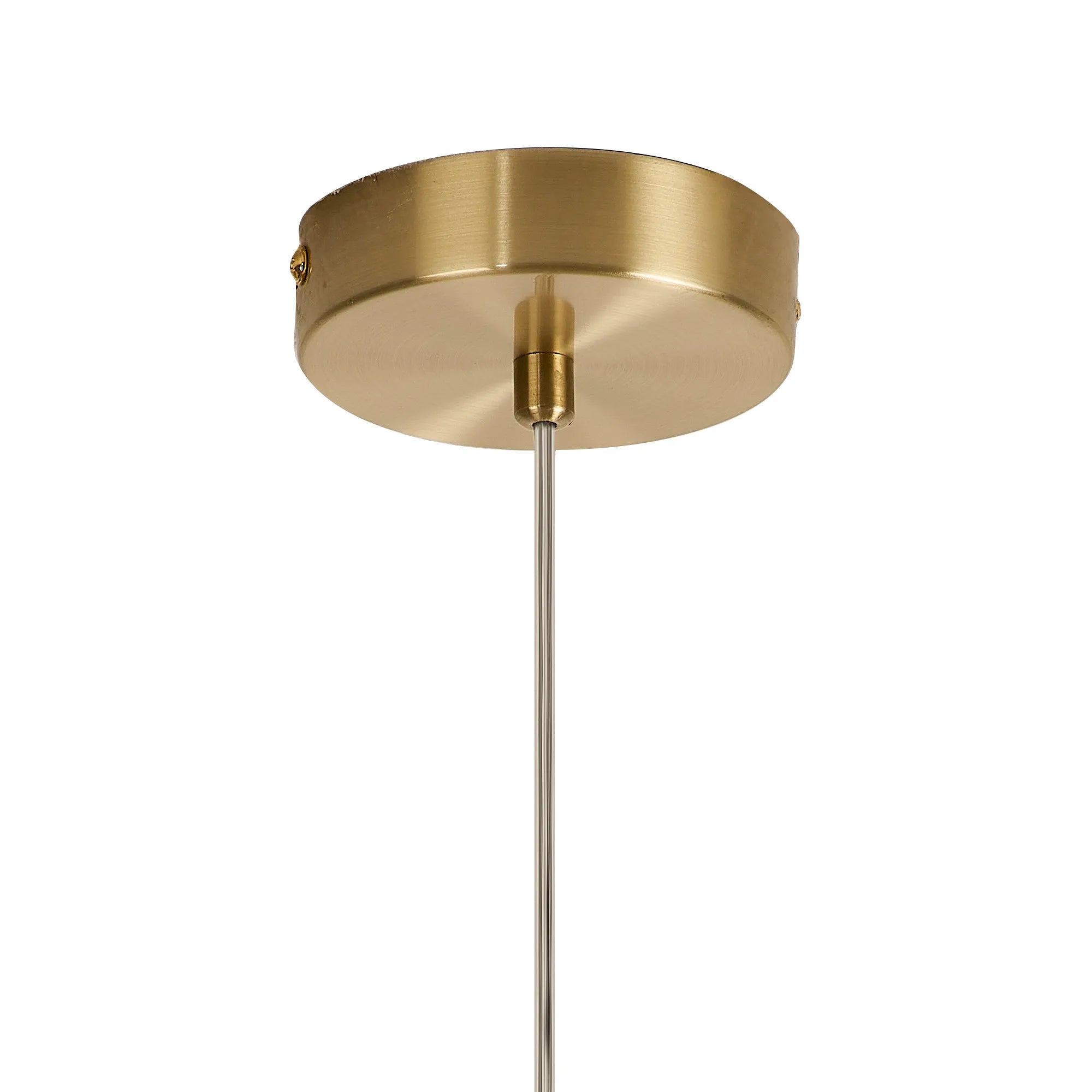 Deacon Single Pendant (Frame Only) Single Light - Satin Gold