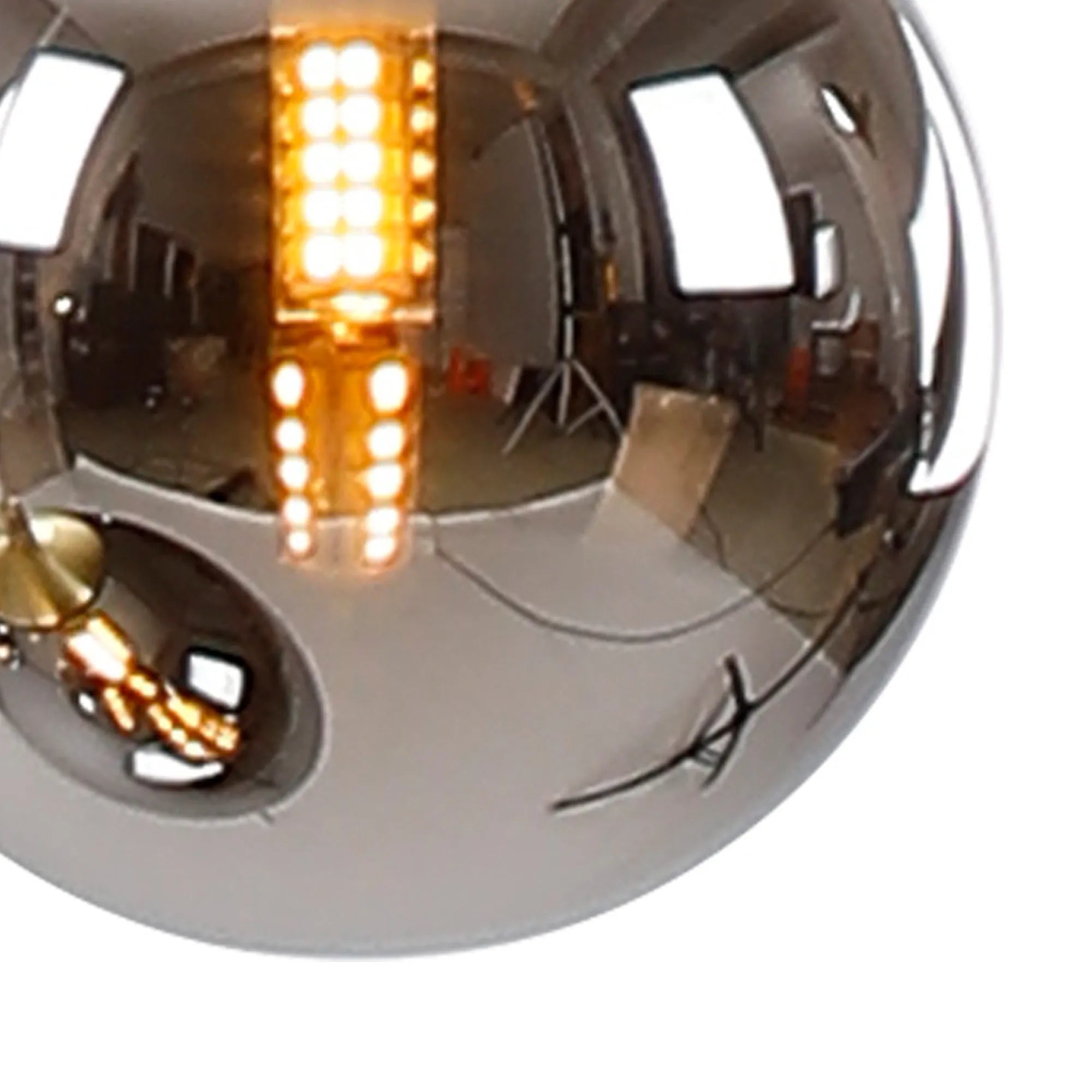 Deacon Single Pendant Single Light - Satin Gold & Chrome