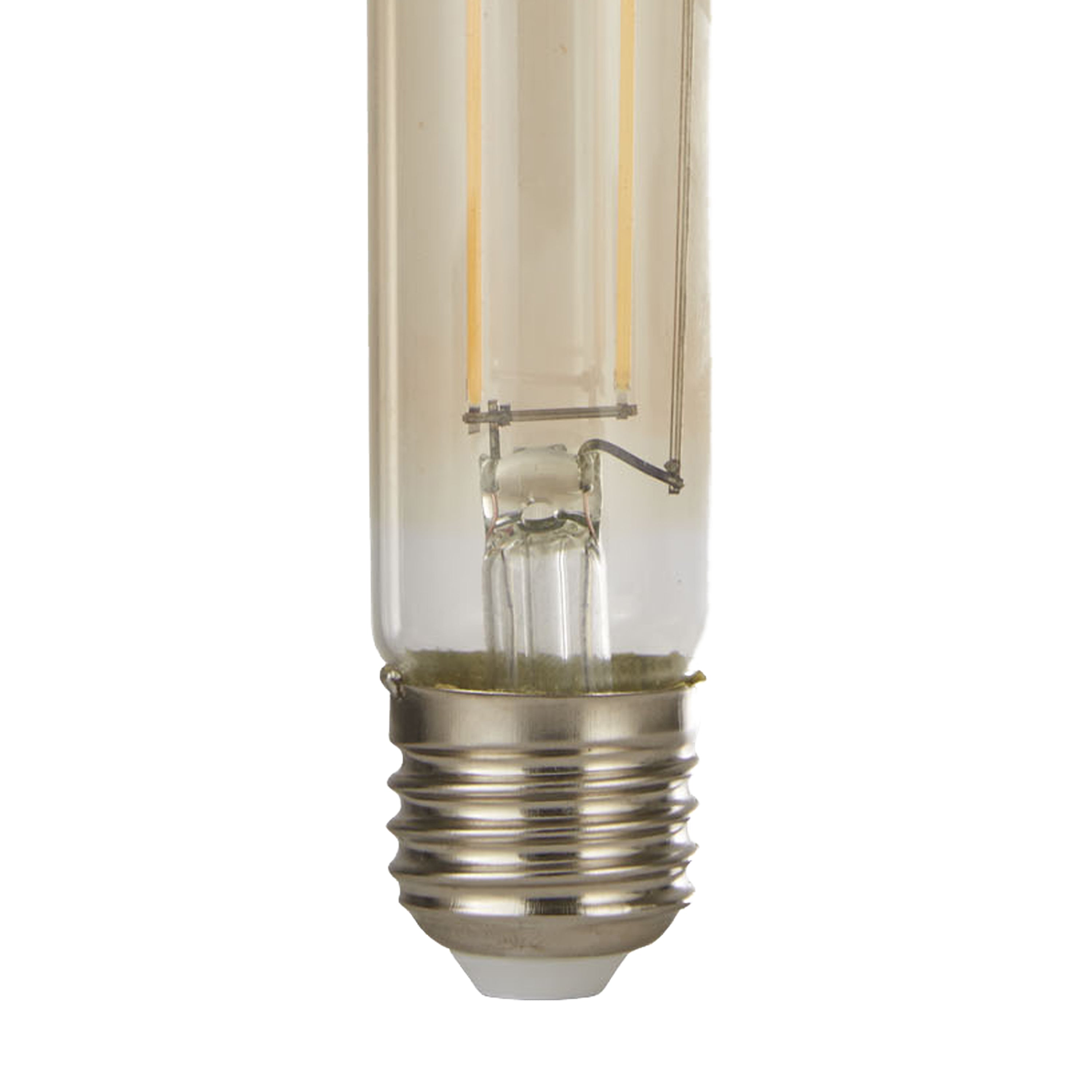 Searchlight E27 LED 4W Test Tube Bulb - 2700K - Dimmable - Amber Glass - Pack of 5