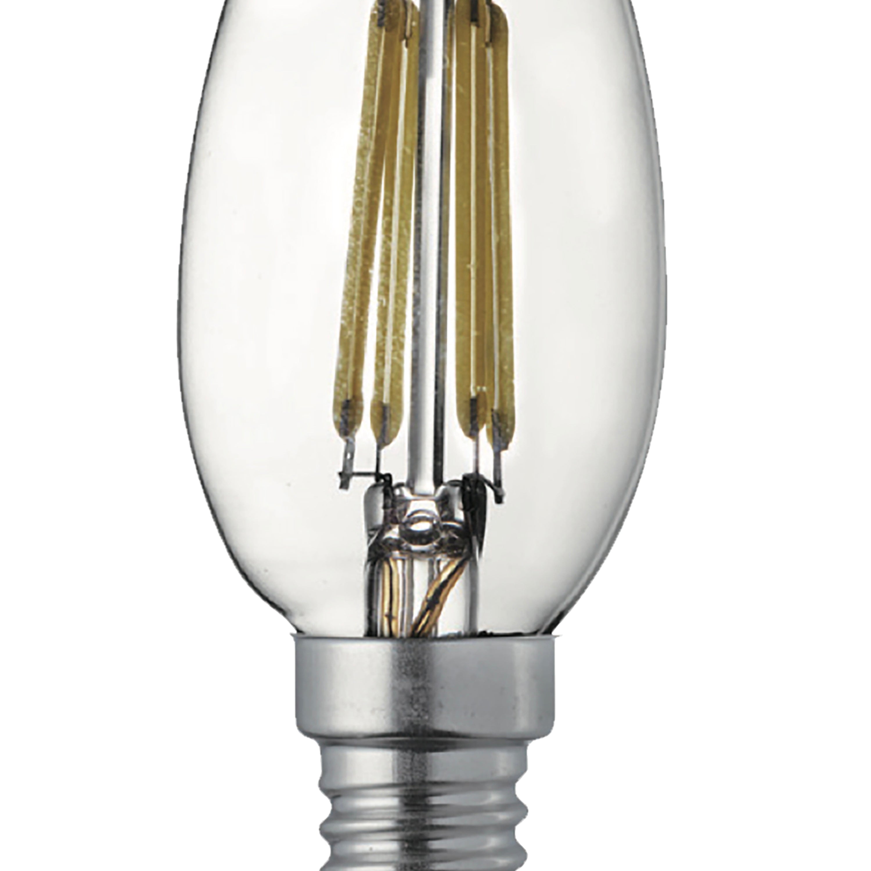 Searchlight E14 LED 6W Filament Candle Lamp - 2700K - Dimmable - Pack of 10
