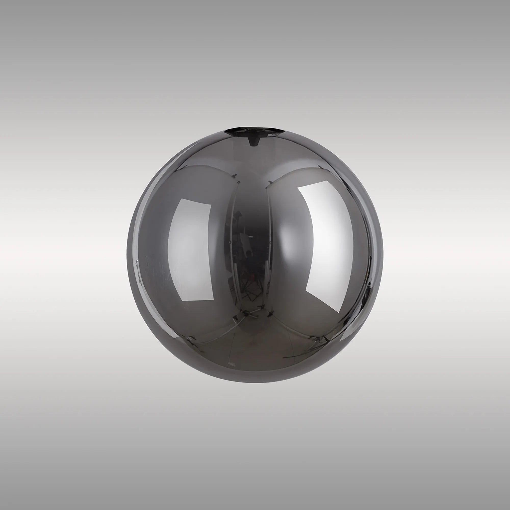 Bradley 12cm Round (B) Chrome Glass Shade