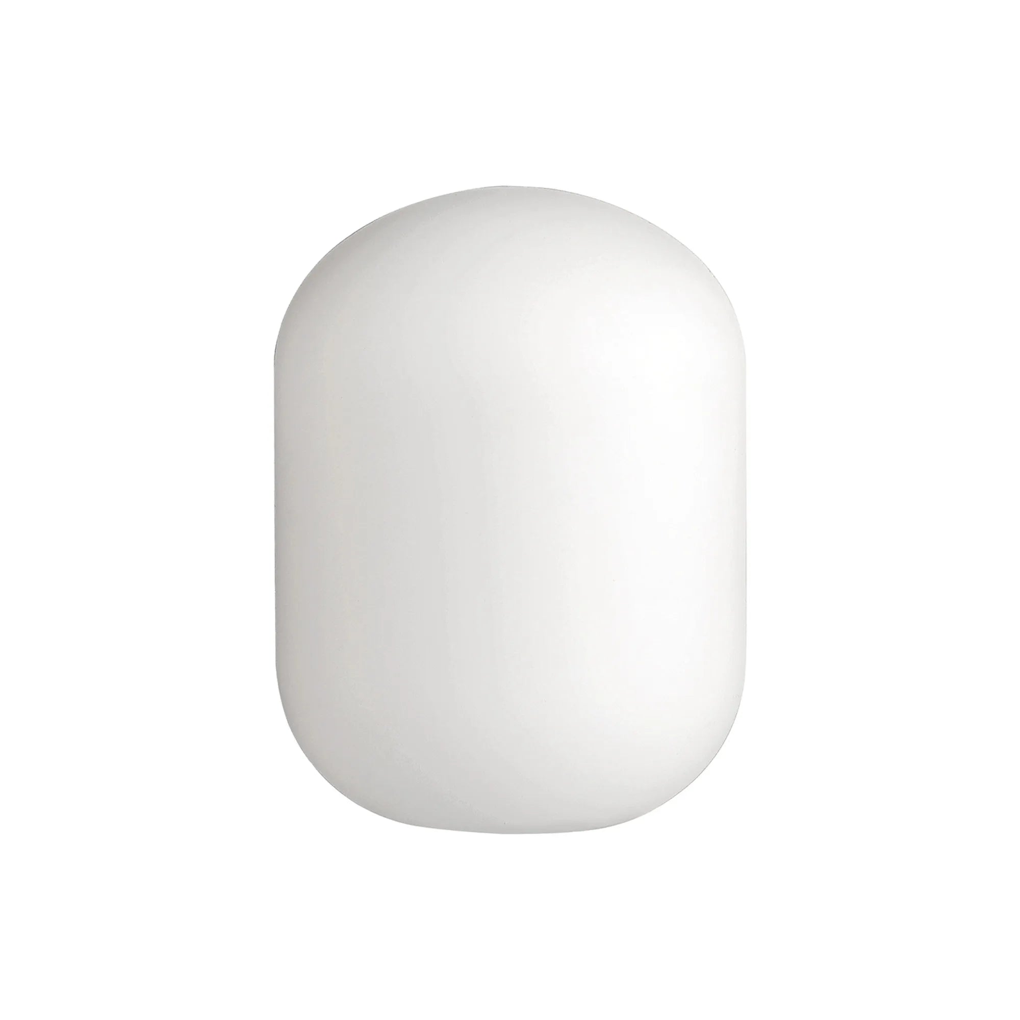 Bradley 9 x 12.5cm Smooth Tubular Glass Shade (M) - Opal