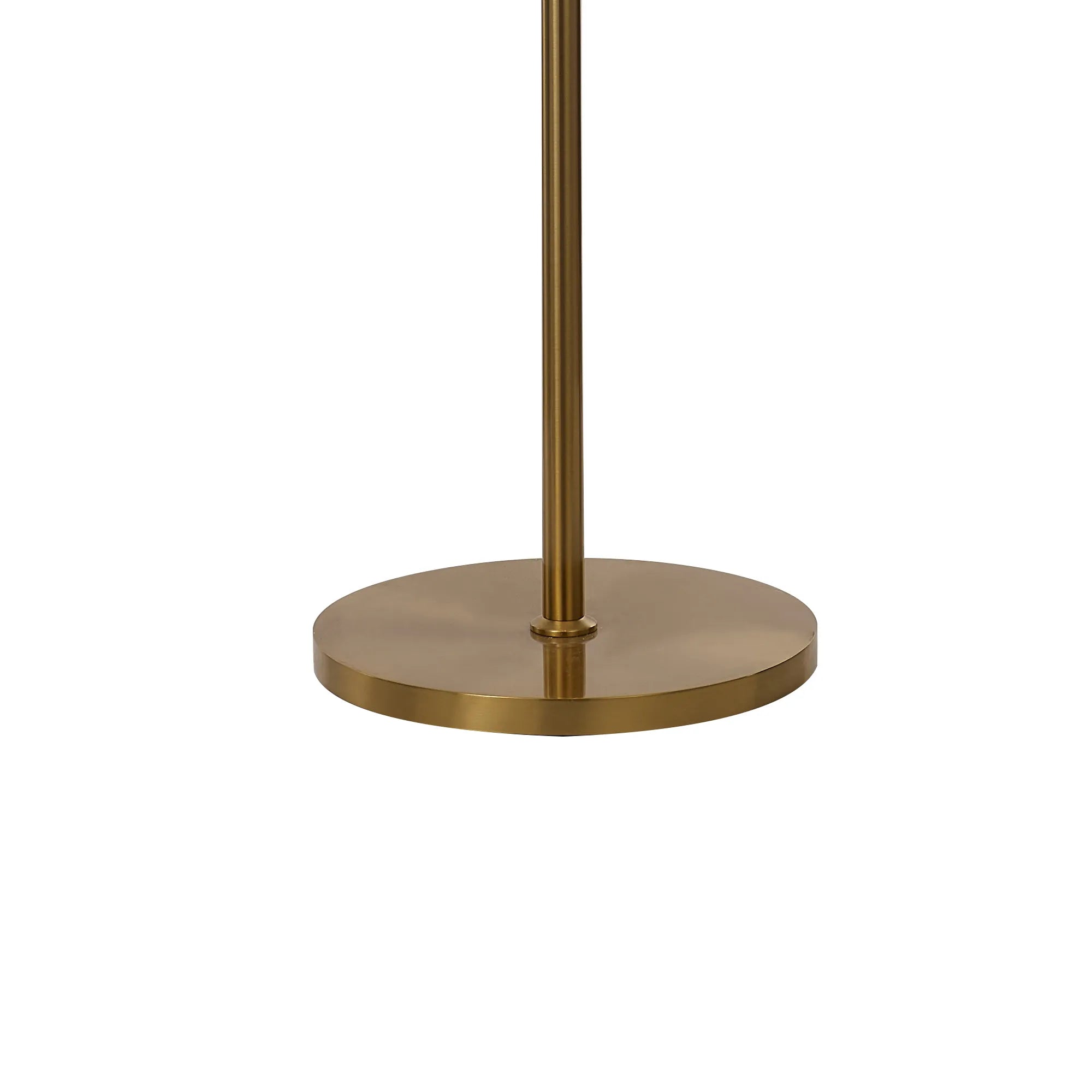 Cedar 168cm Floor Lamp 5 Light - Brass & Cognac
