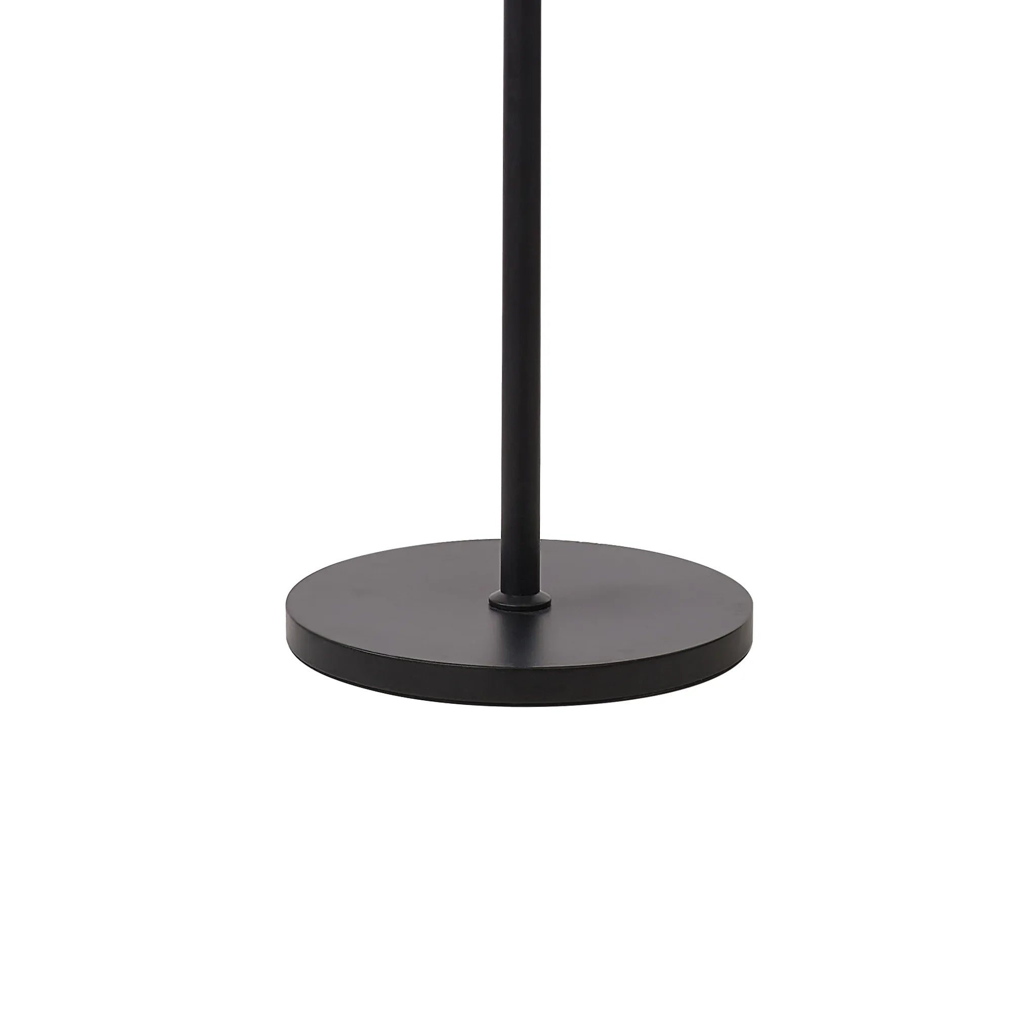 Cedar 168cm Floor Lamp 5 Light - Matt Black & Clear