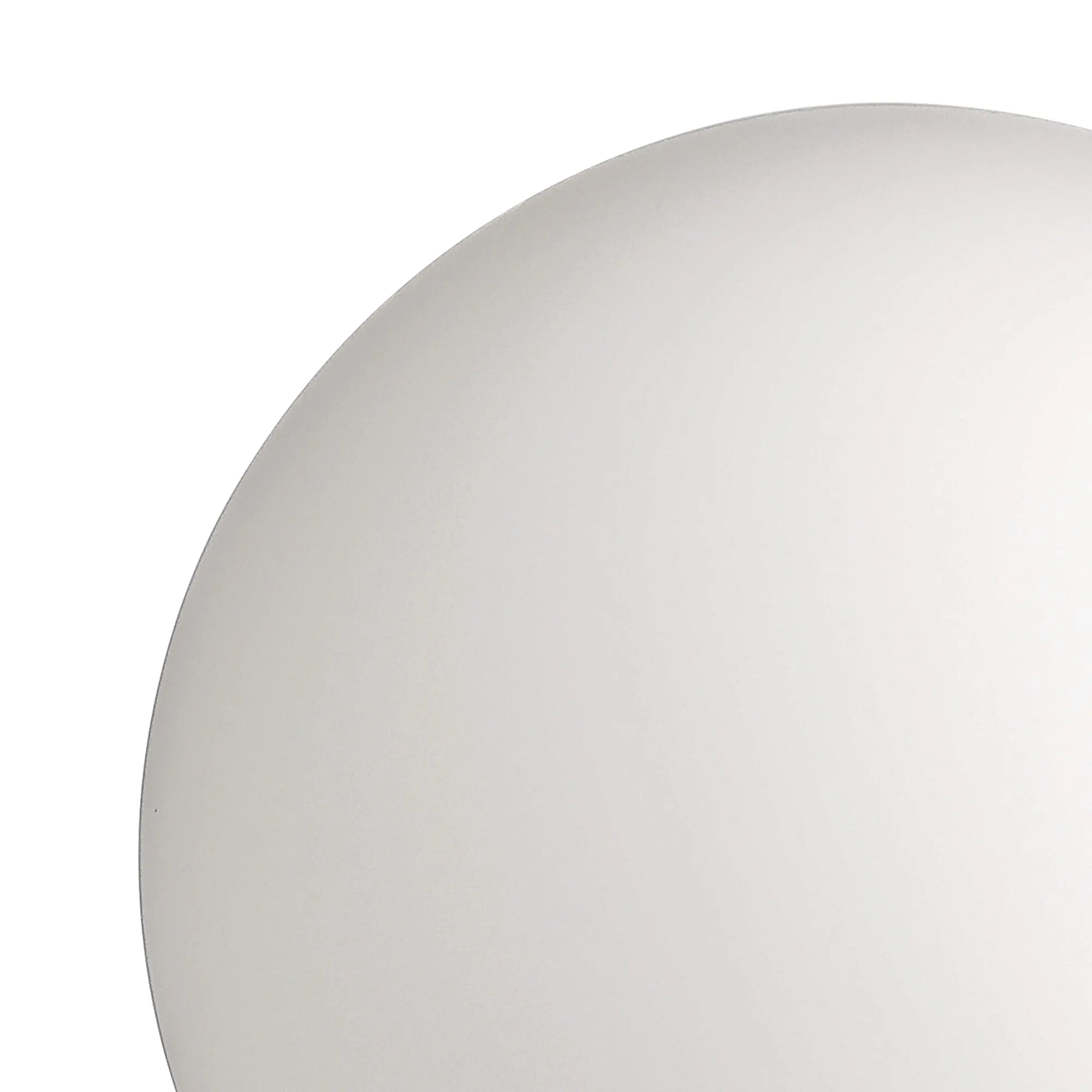 Dene 12cm Smooth Round Glass Shade (A) Opal