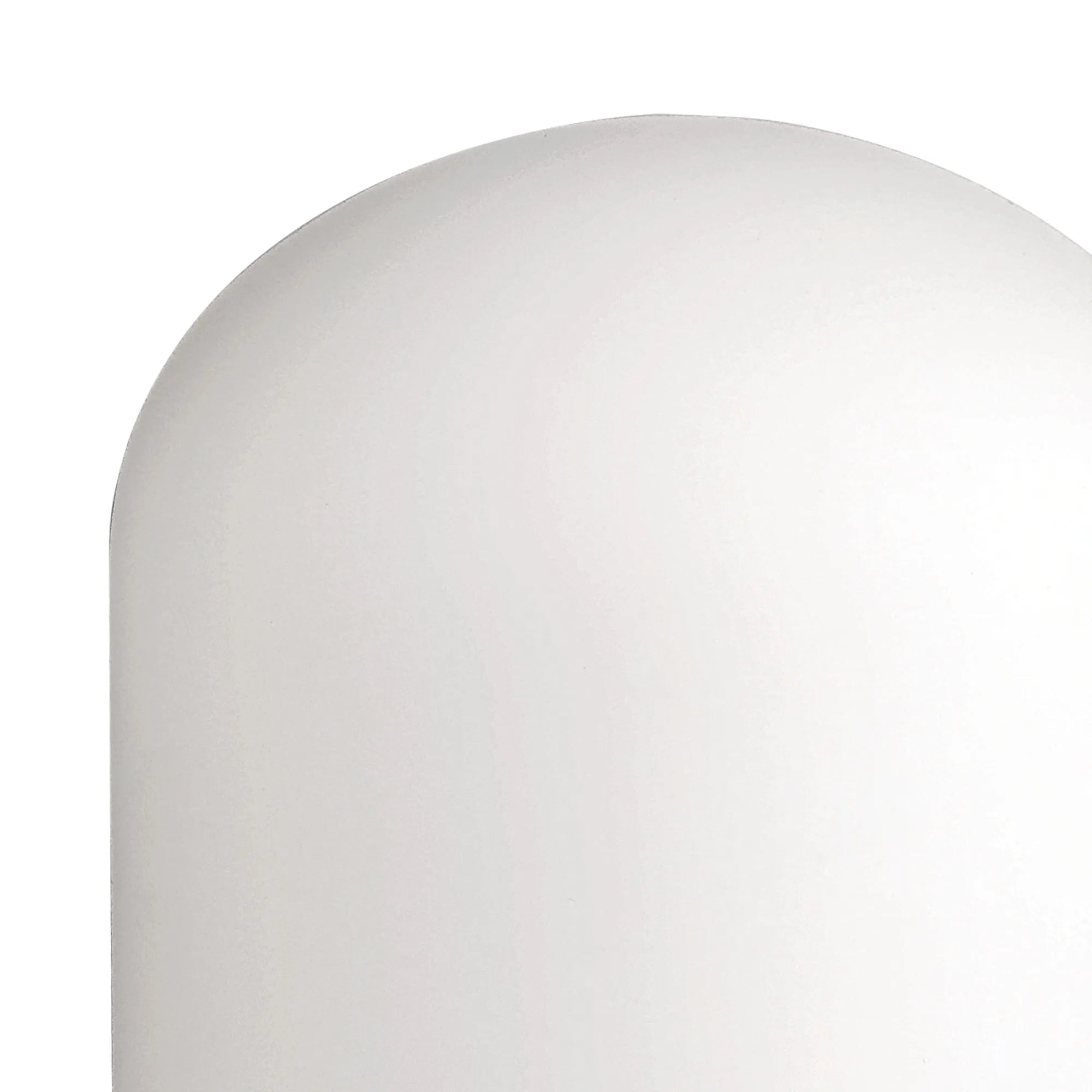 Dene 9x12.5cm Smooth Tubular Glass Shade (D) Opal