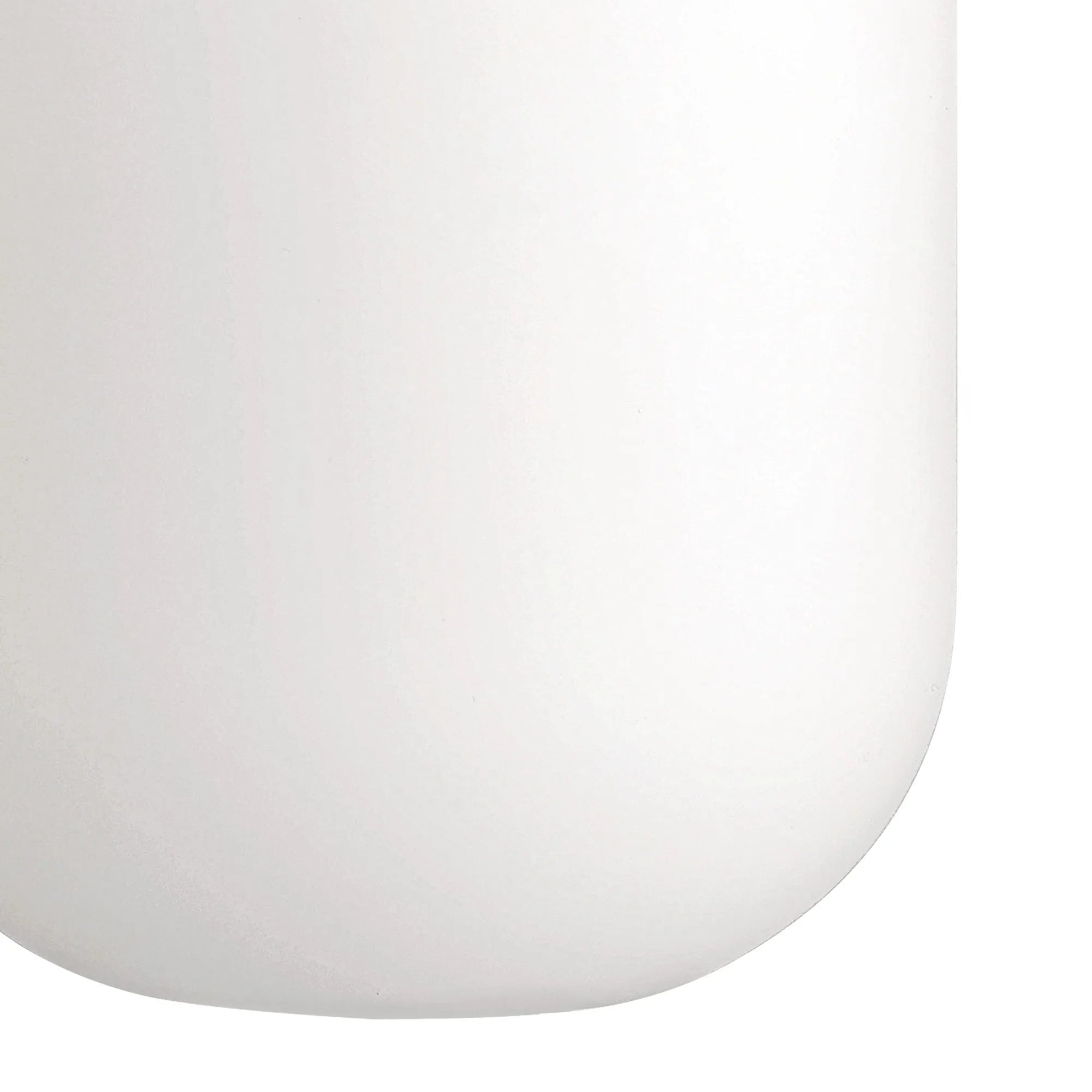 Dene 9x12.5cm Smooth Tubular Glass Shade (D) Opal