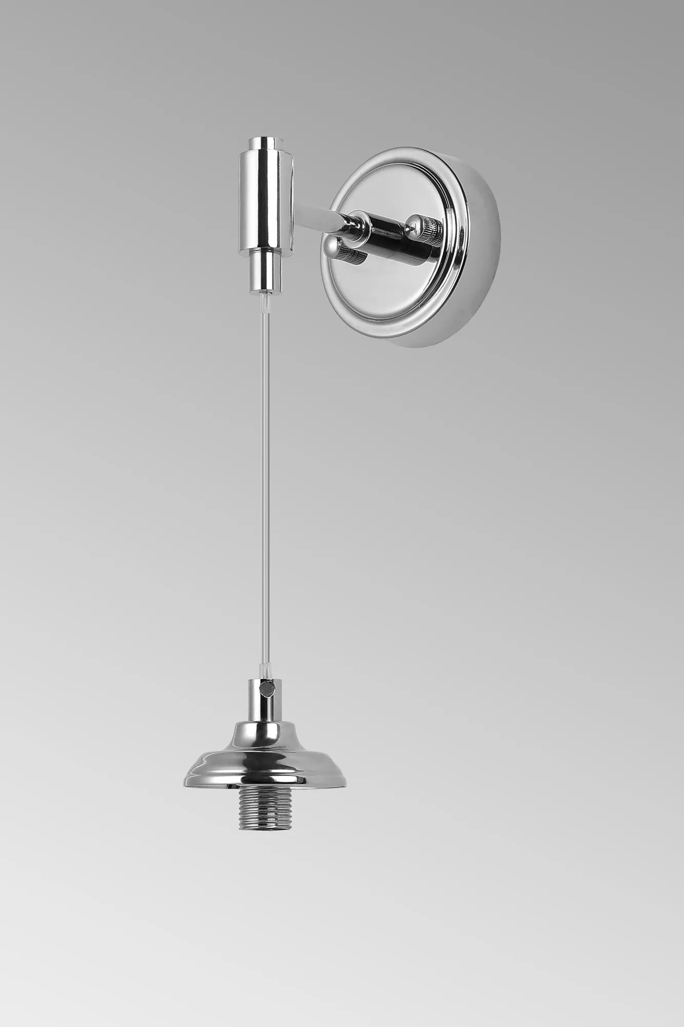 Dene Adjustable Wall Light - Frame 1 Light - IP44 Polished Nickel