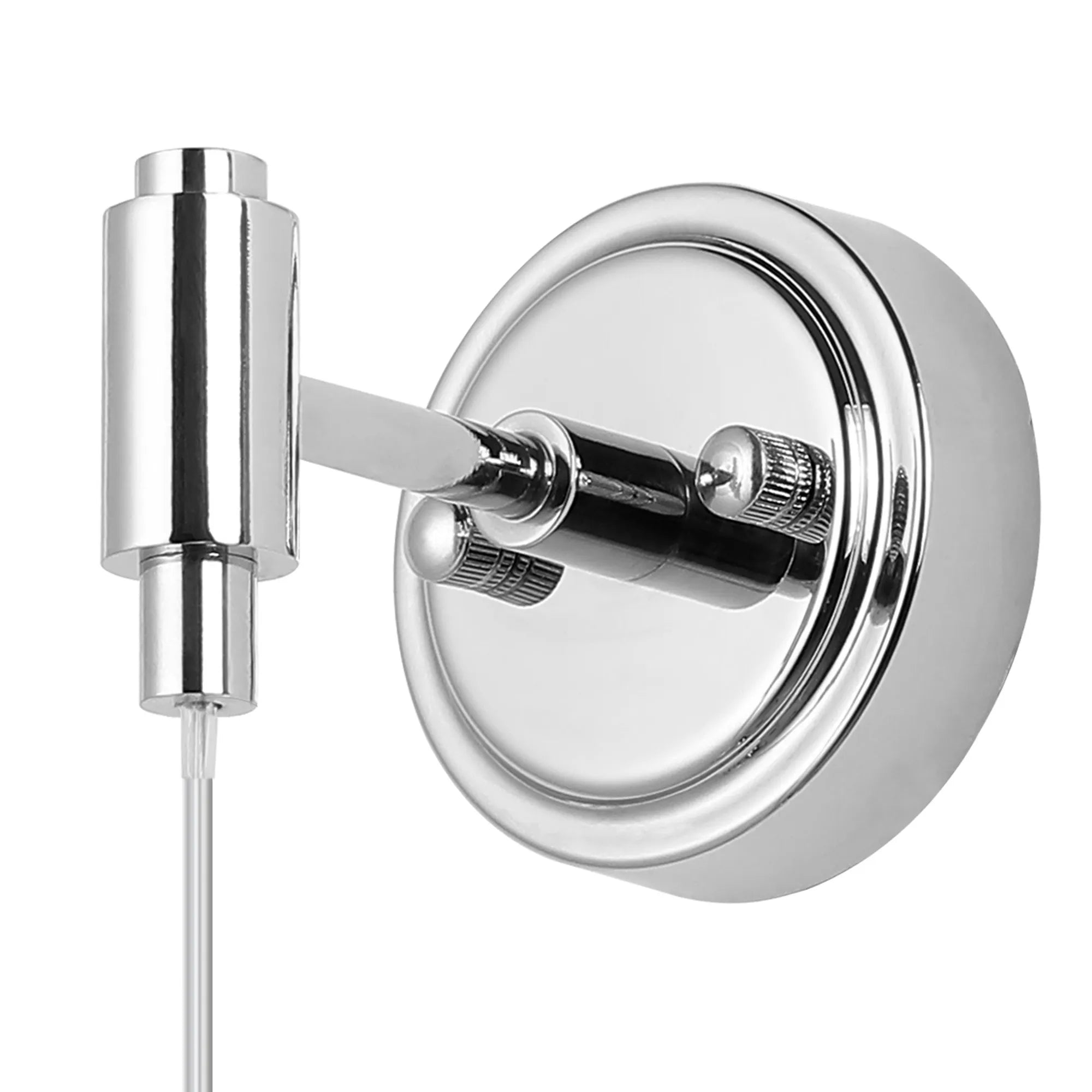 Dene Adjustable Wall Light - Frame 1 Light - IP44 Polished Nickel