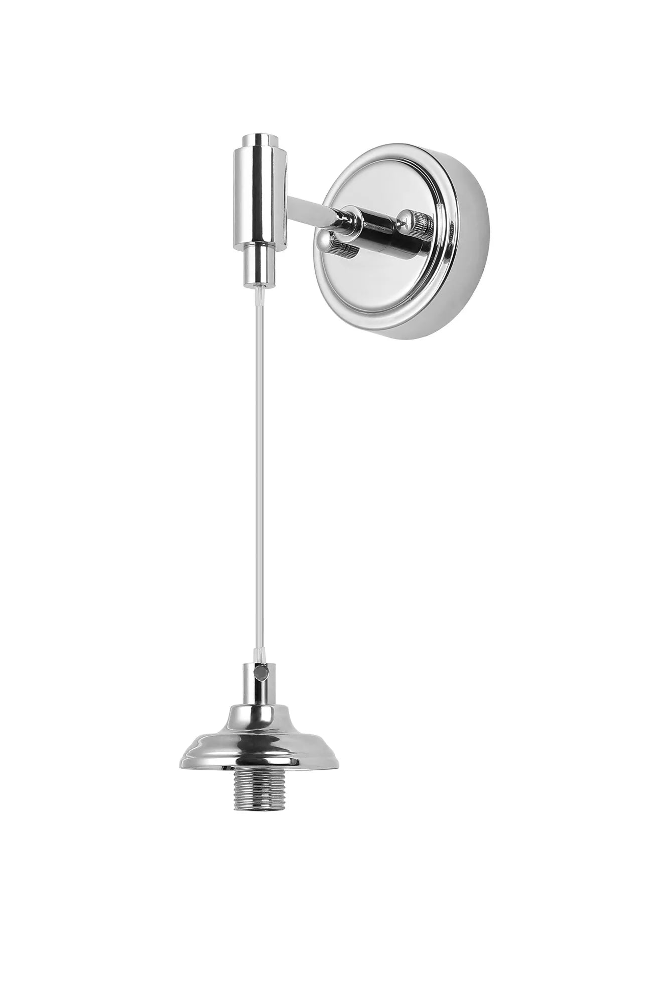 Dene Adjustable Wall Light - Frame 1 Light - IP44 Polished Nickel