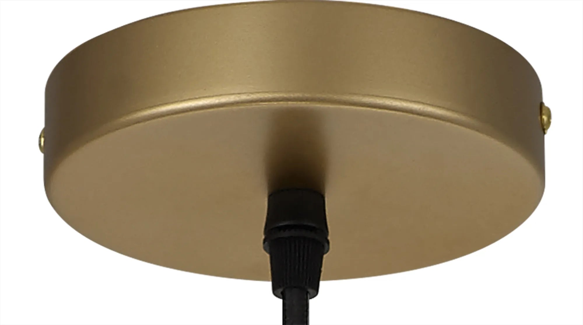 Halstead Shallow Pendant - Painted Gold