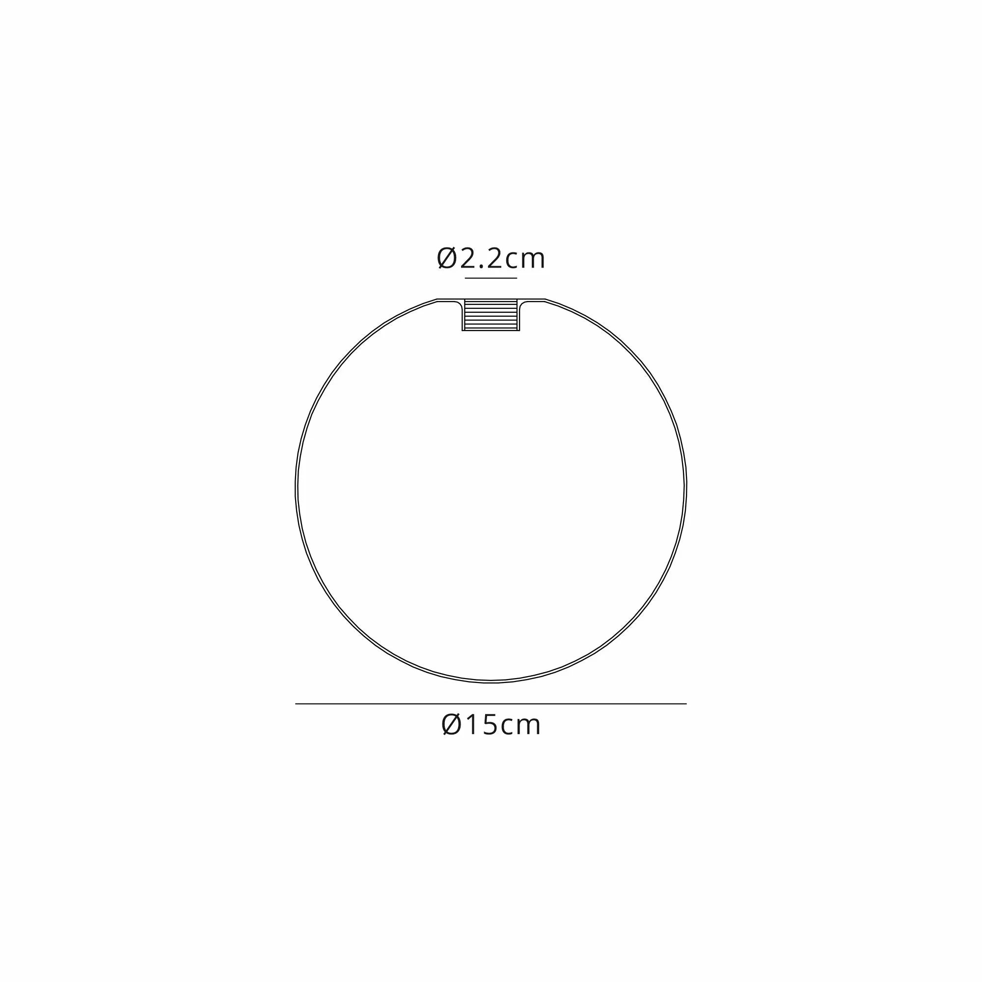 Deacon 15cm Round Opal Glass