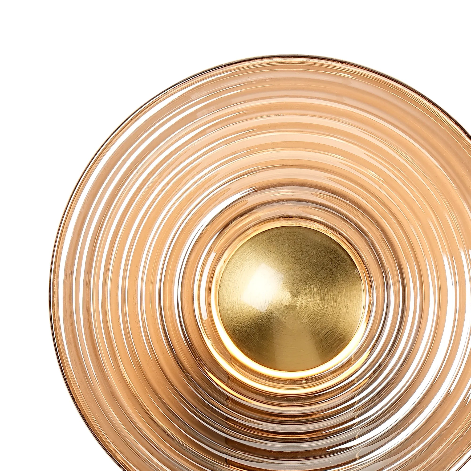 Milton Wall Lamp - Brass & Smoke