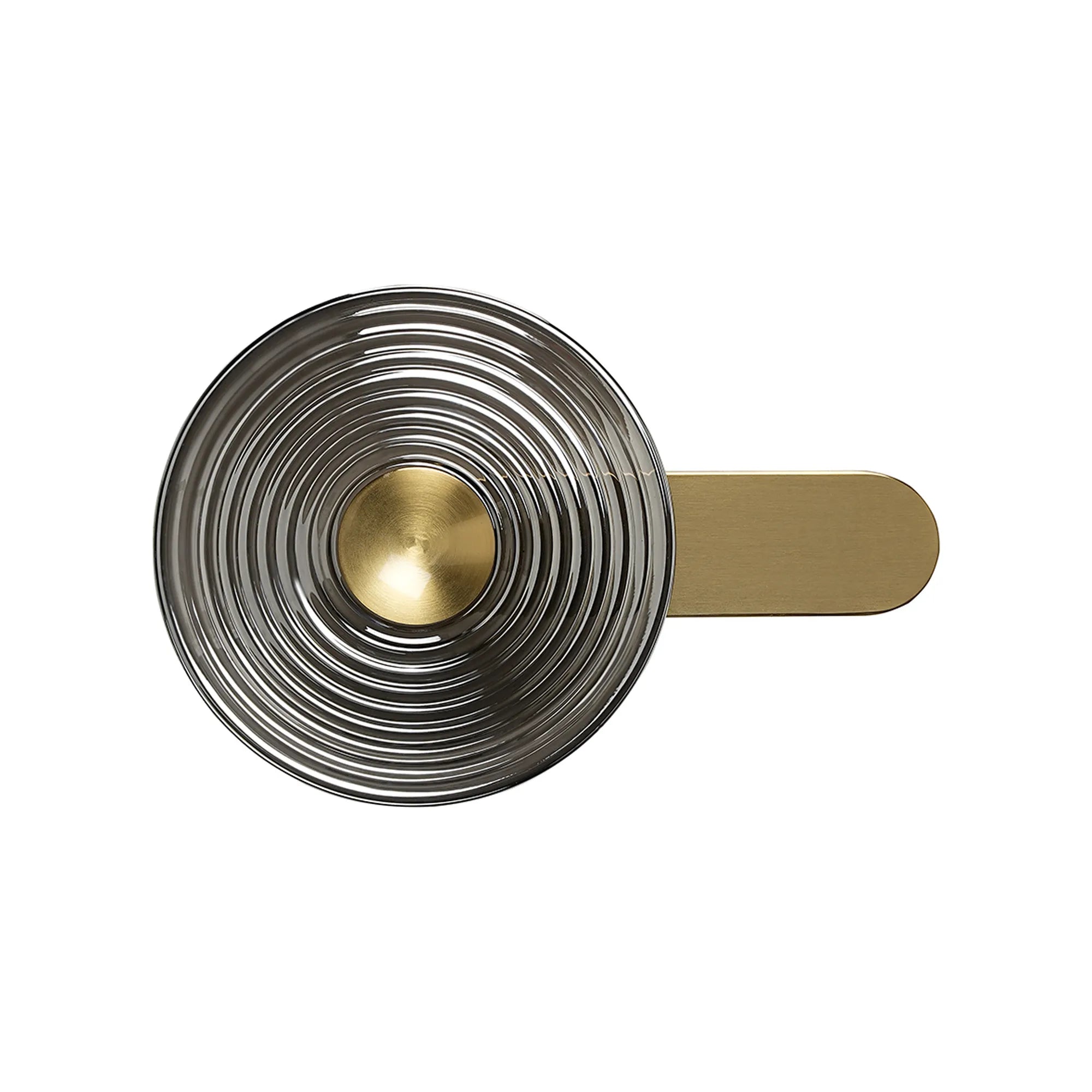 Milton Wall Lamp - Brass & Smoke