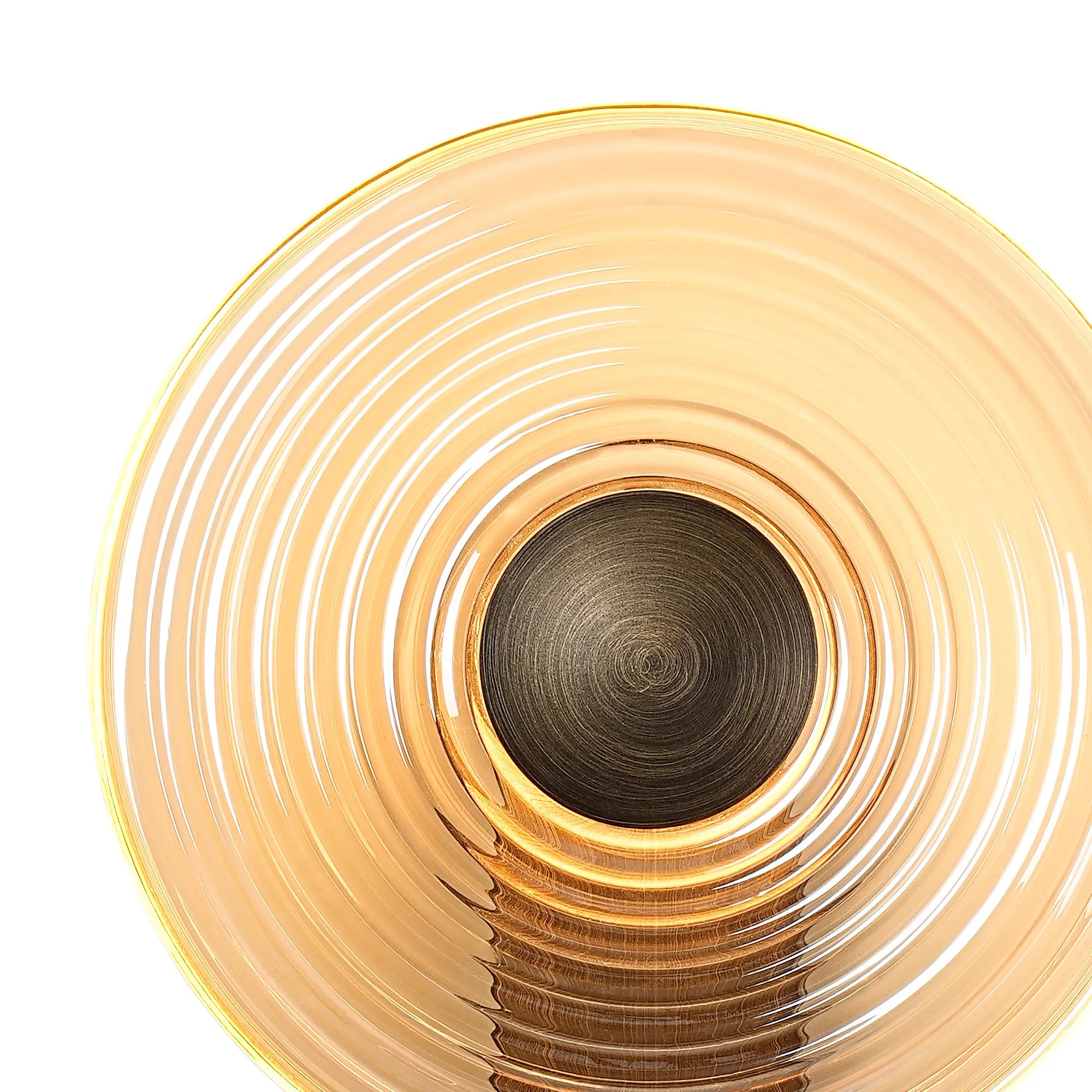 Milton Wall Lamp - Bronze & Amber