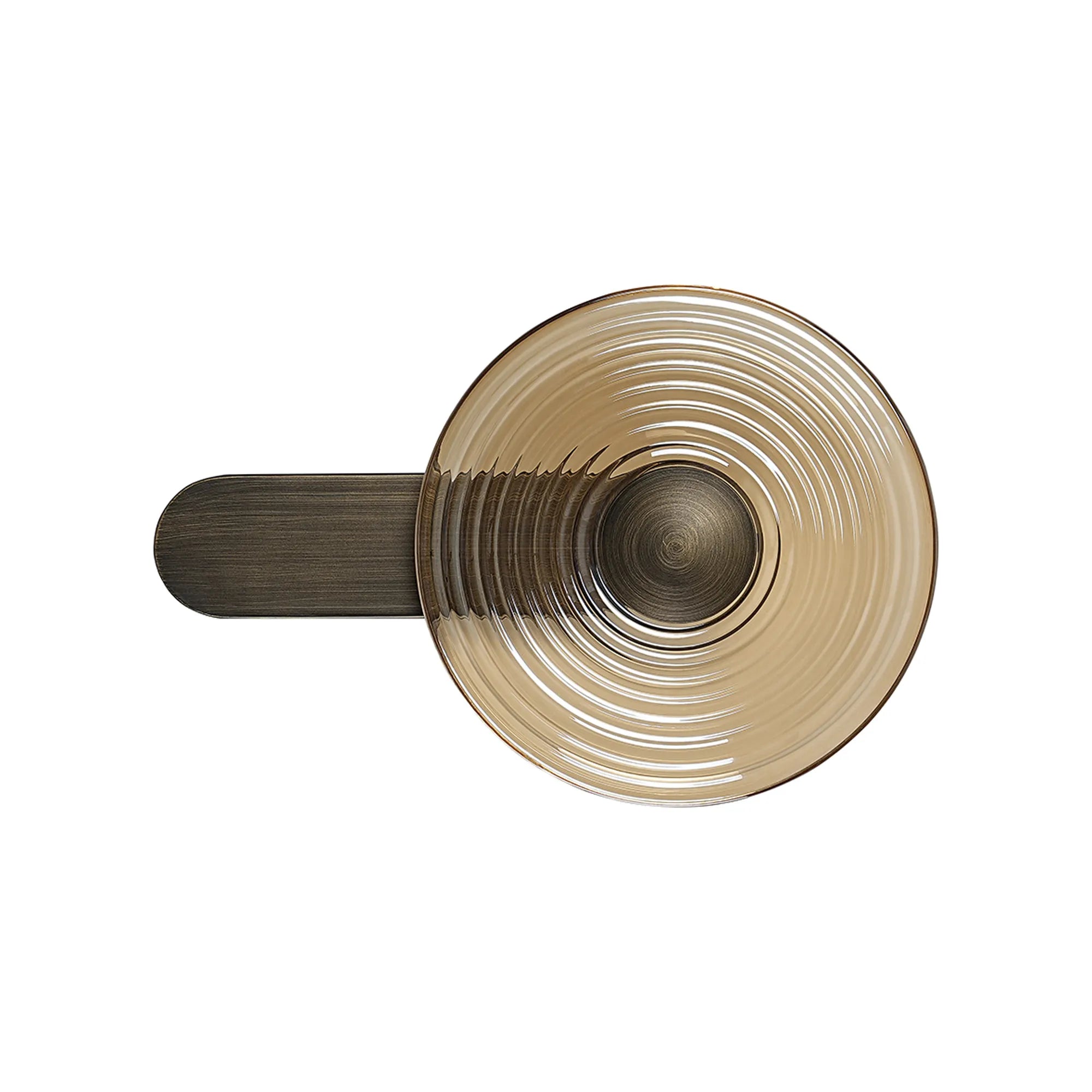 Milton Wall Lamp - Bronze & Amber