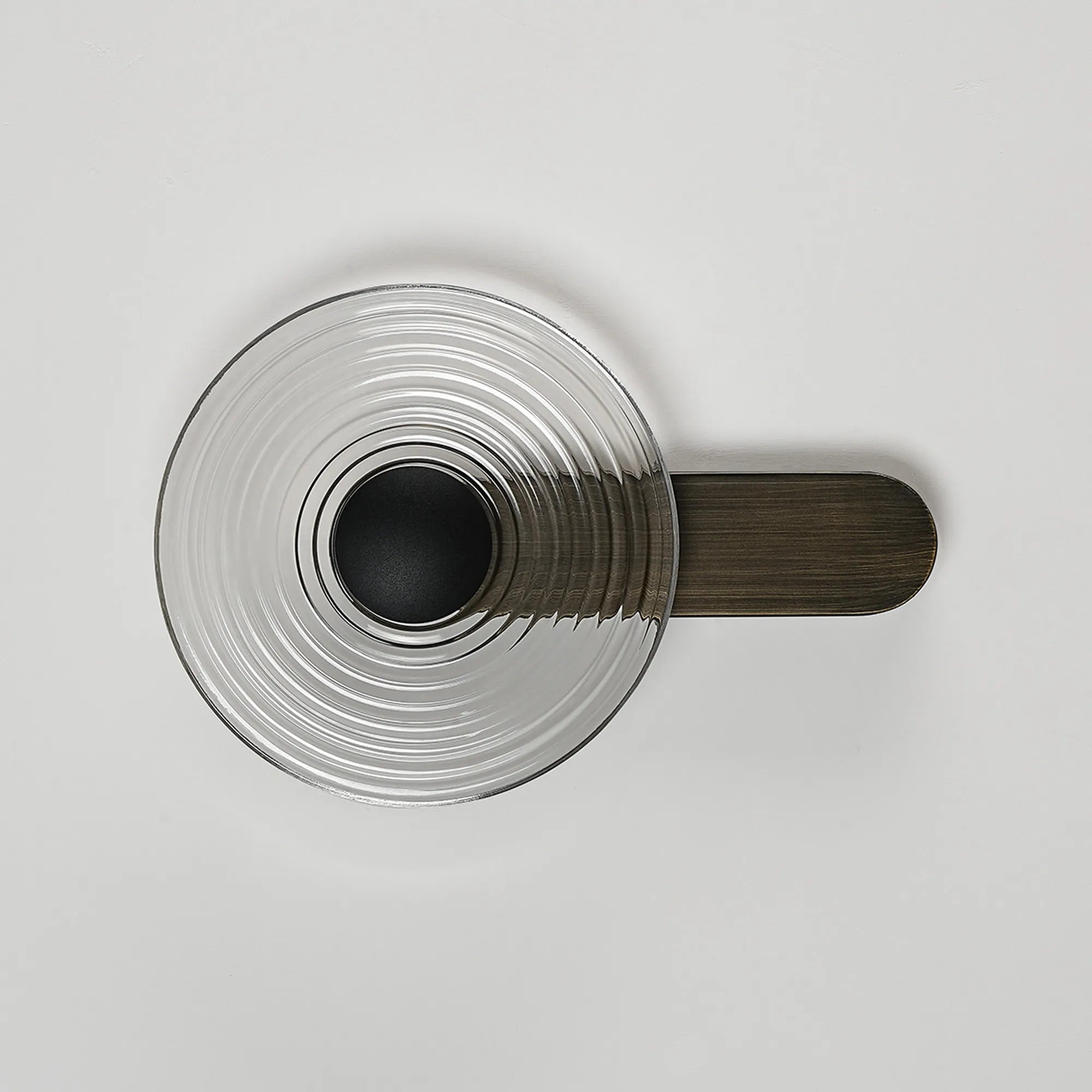 Milton Wall Lamp - Bronze & Clear & Satin Black